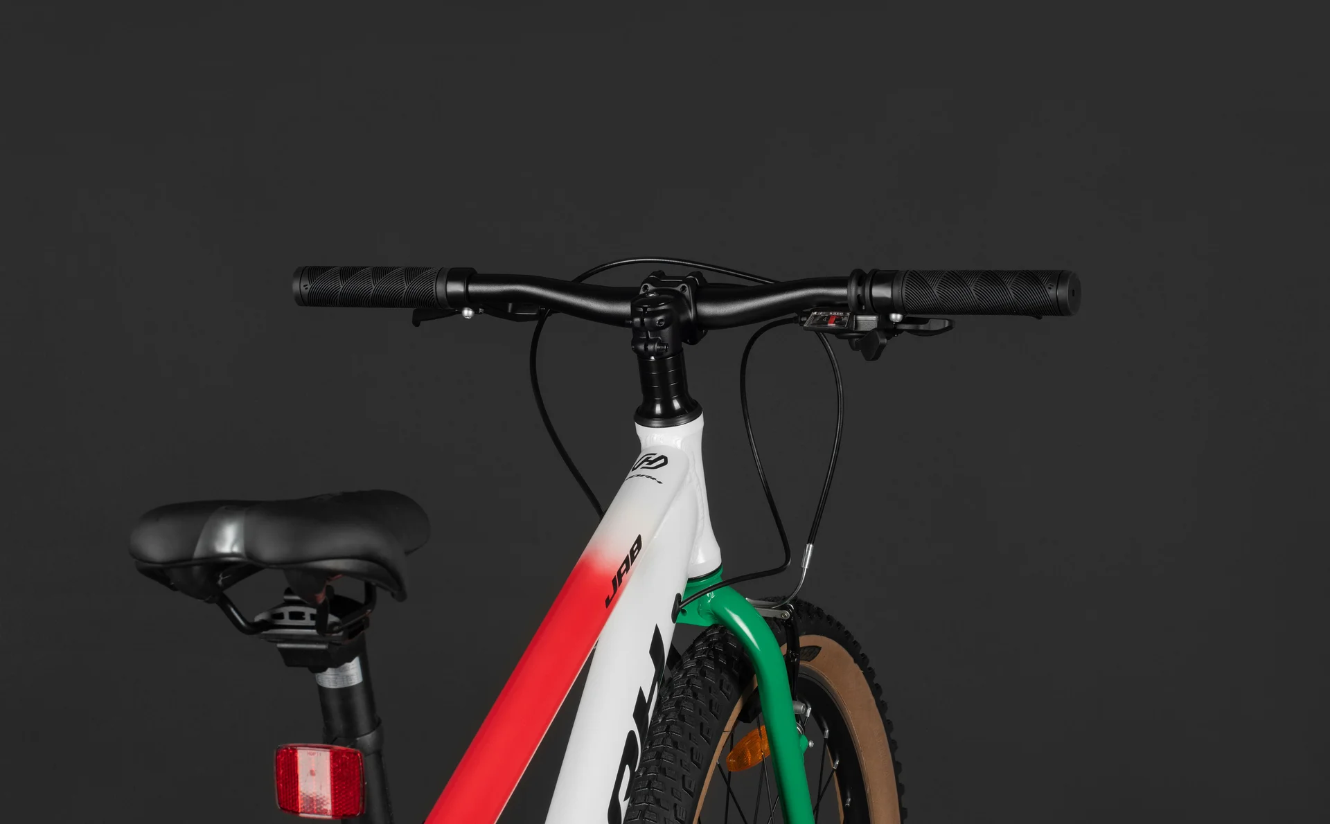 Велосипед HORH JAB JABVB4.0 24" (2026) White-Red-Green-Black - миниатюра 9
