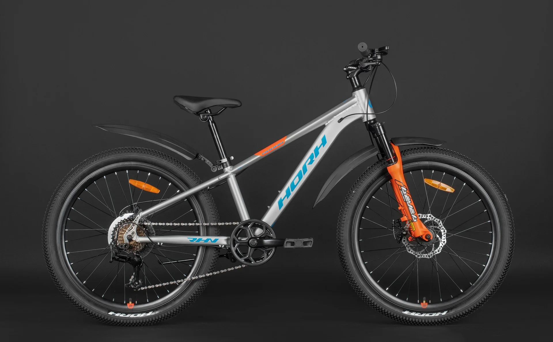 Велосипед HORH ROHAN RMD4.0 24" (2026) Grey-Blue-Orange - миниатюра 5