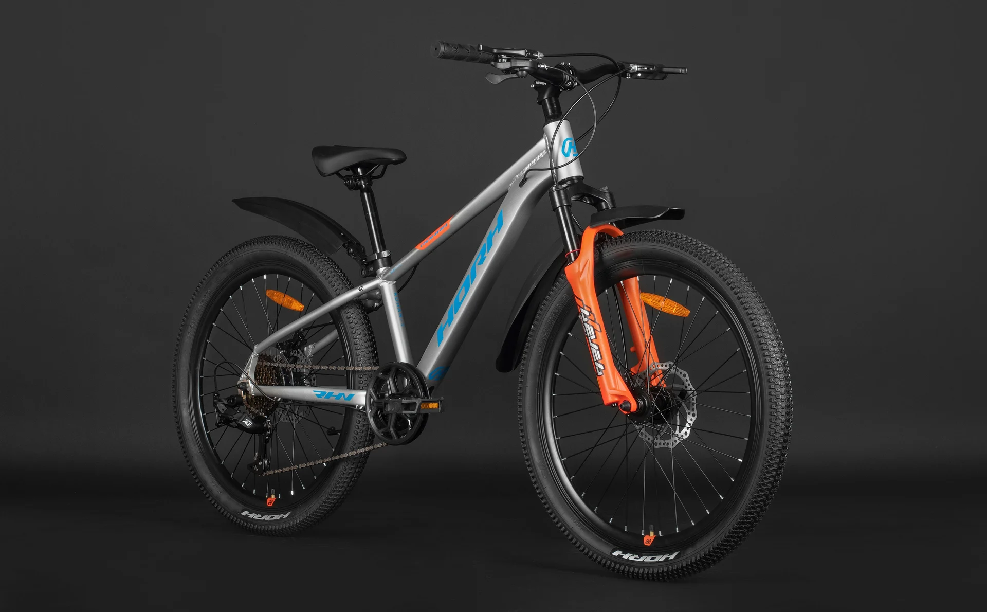 Велосипед HORH ROHAN RMD4.0 24" (2026) Grey-Blue-Orange - миниатюра 6