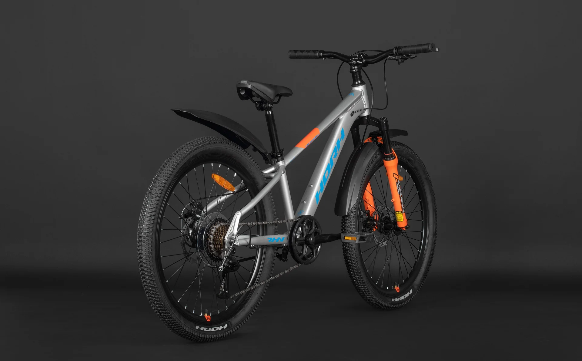 Велосипед HORH ROHAN RMD4.0 24" (2026) Grey-Blue-Orange - миниатюра 7