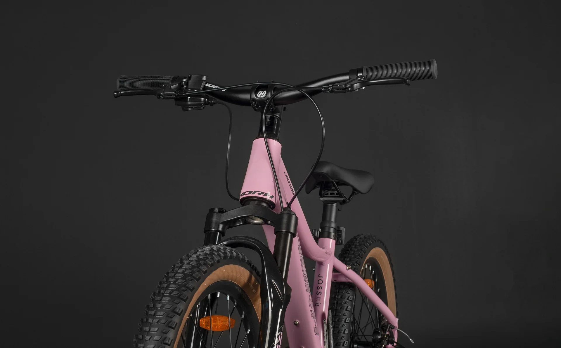 Велосипед HORH JOSS JMD2.0  20" Pink-Black - миниатюра 10