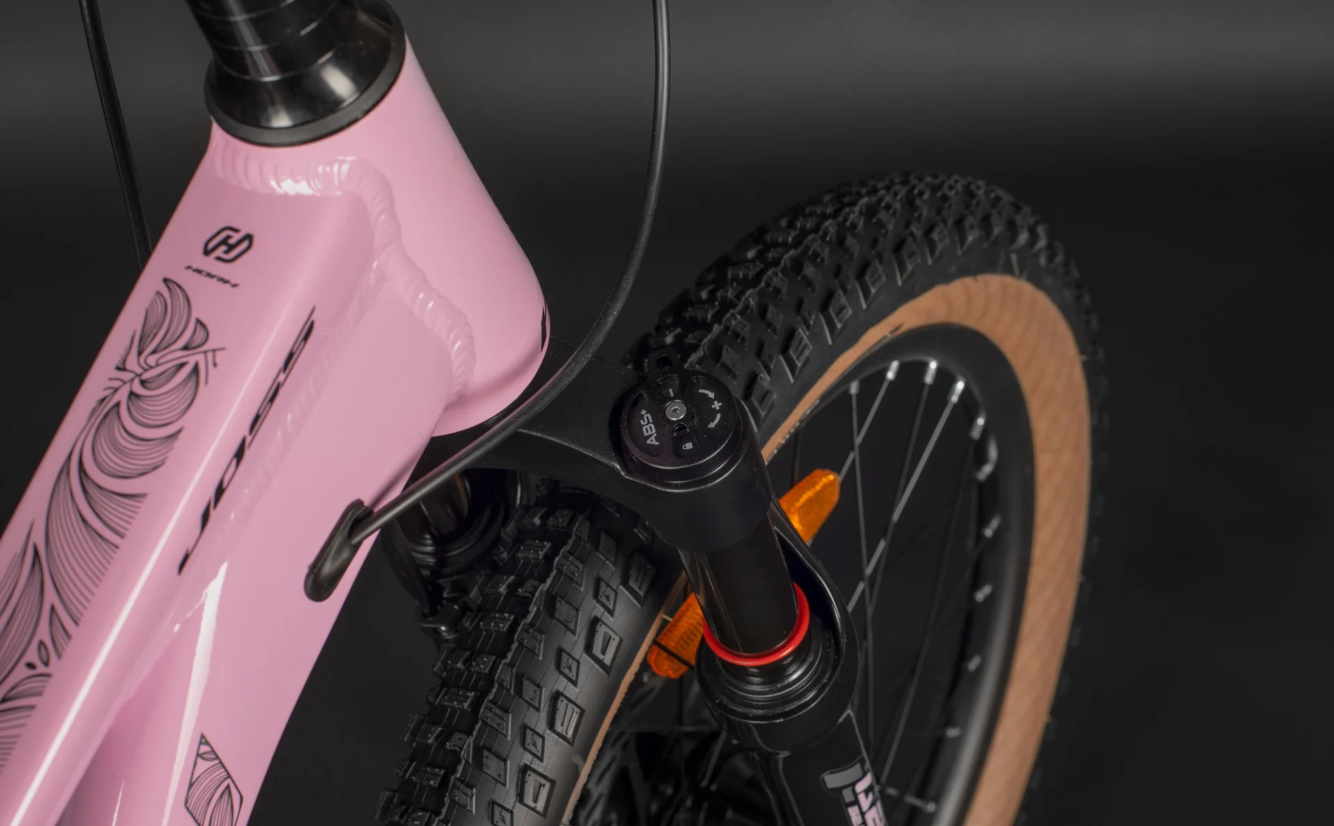 Велосипед HORH JOSS JMD2.0  20" Pink-Black - миниатюра 12