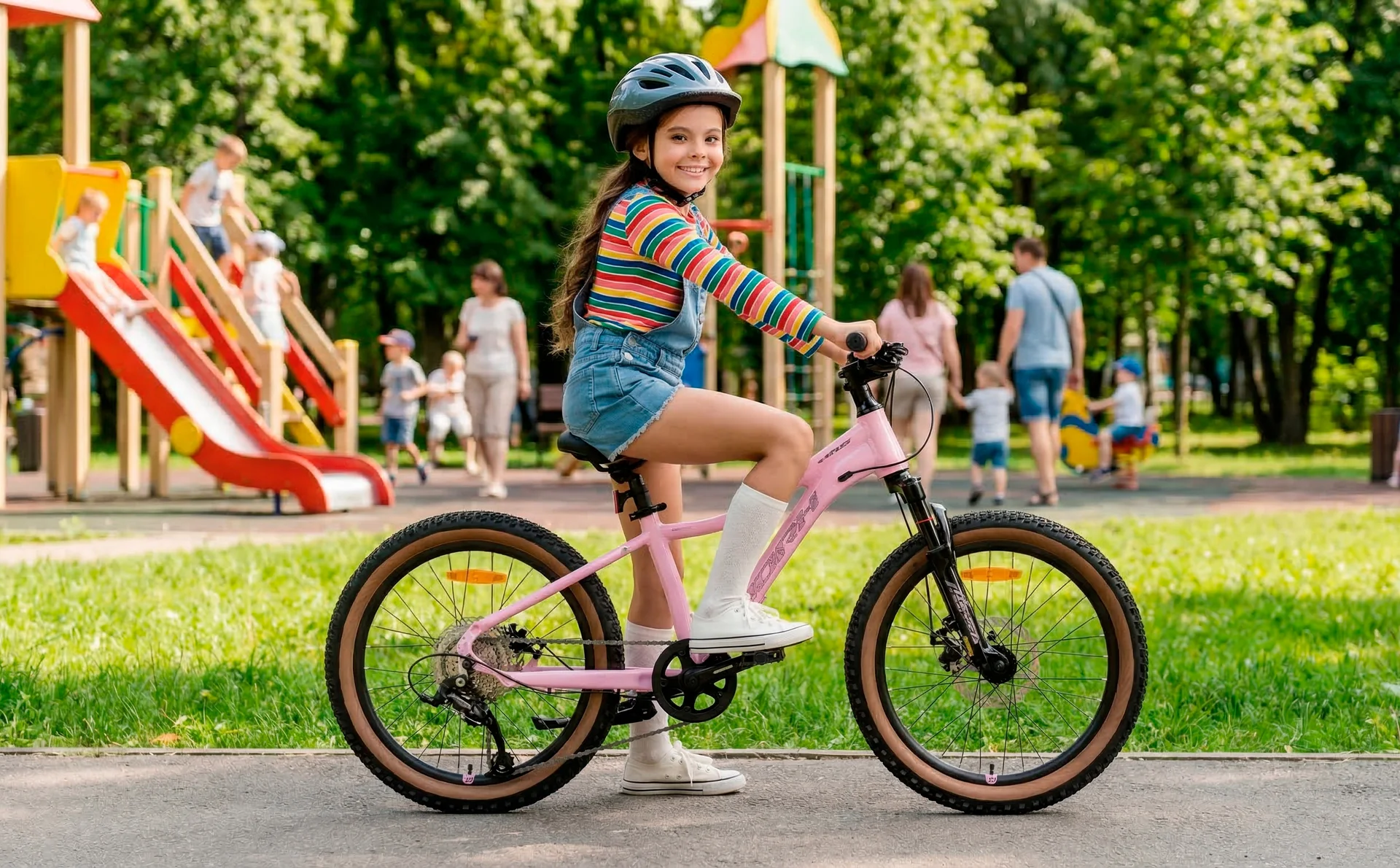 Велосипед HORH JOSS JMD2.0  20" Pink-Black - миниатюра 2