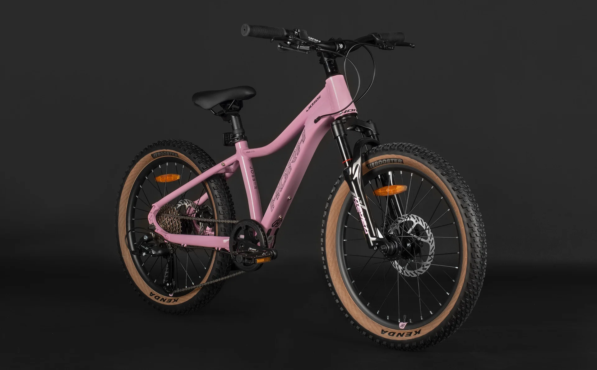 Велосипед HORH JOSS JMD2.0  20" Pink-Black - миниатюра 6