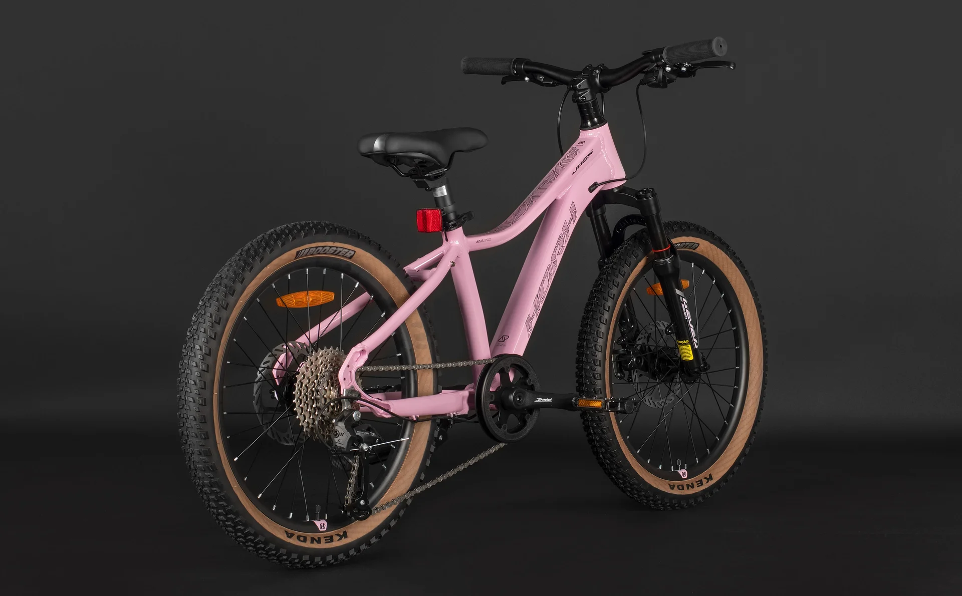 Велосипед HORH JOSS JMD2.0  20" Pink-Black - миниатюра 7