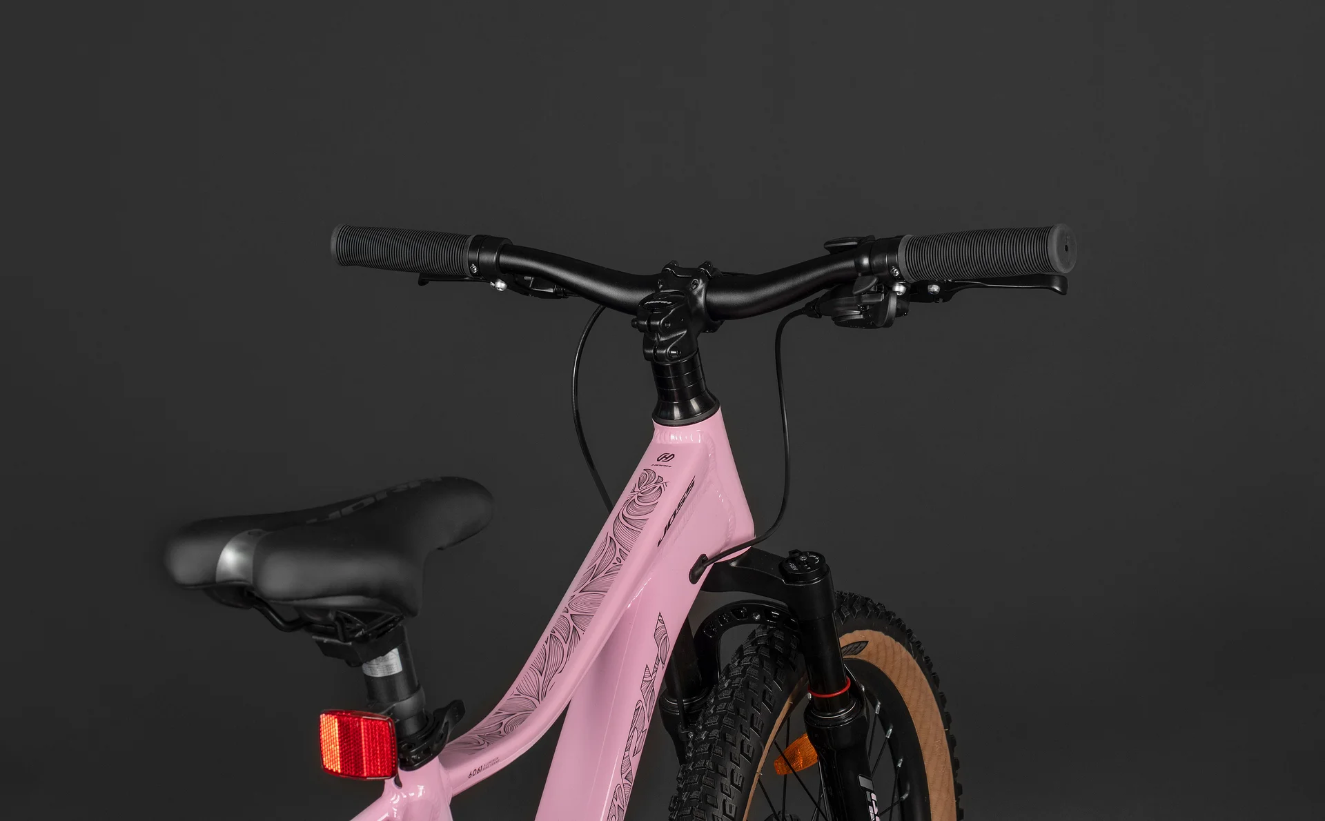 Велосипед HORH JOSS JMD2.0  20" Pink-Black - миниатюра 9