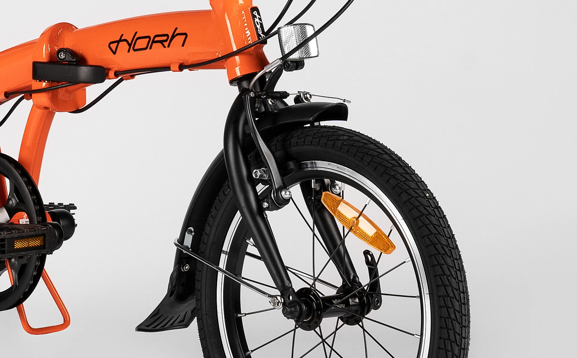Велосипед HORH NEMO 16" (2026) Orange-Black - миниатюра 10