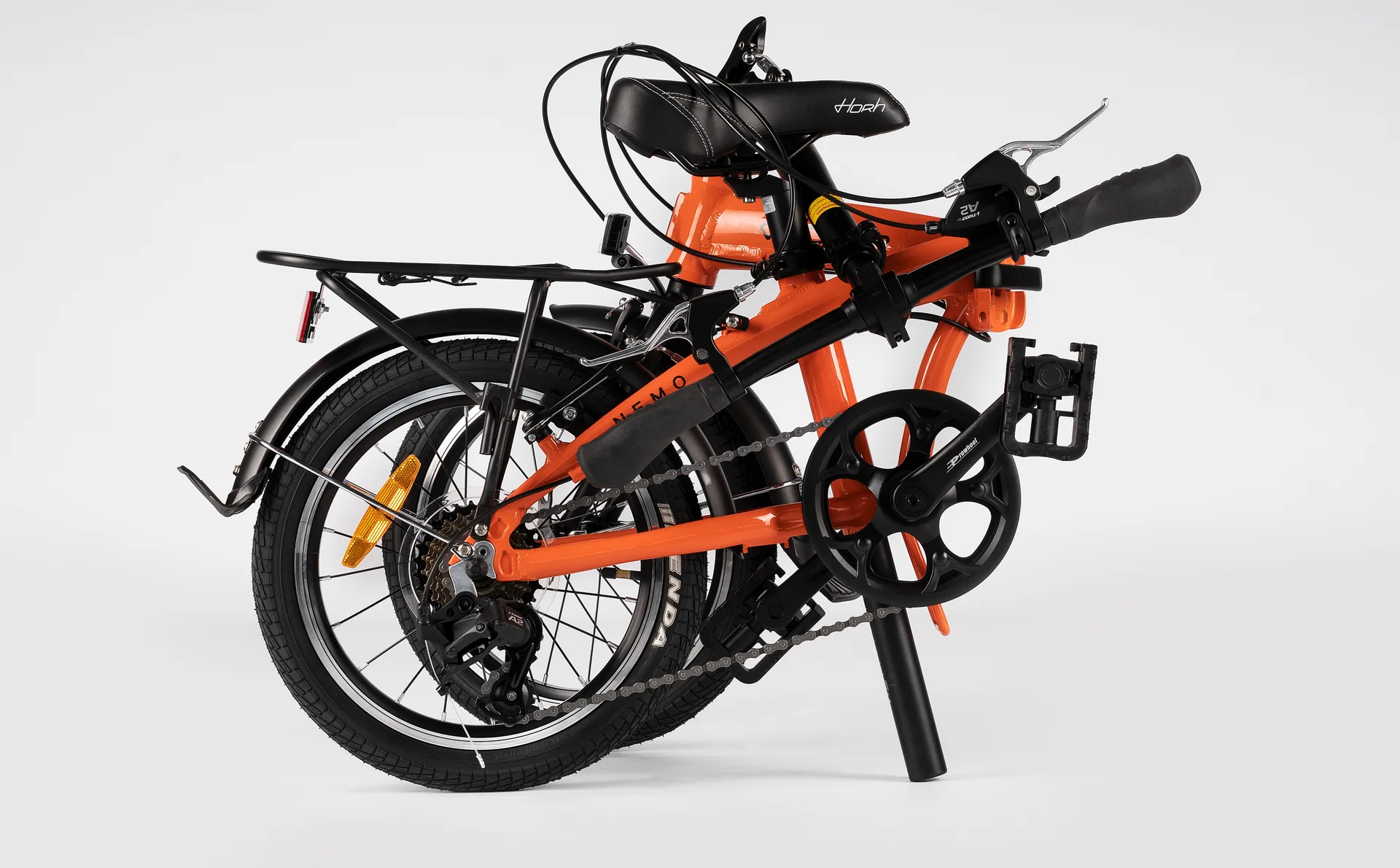 Велосипед HORH NEMO 16" (2026) Orange-Black - миниатюра 14