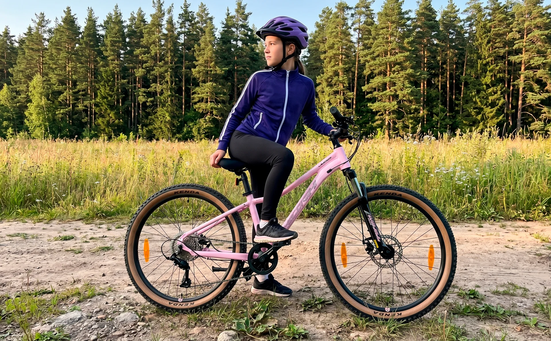 Велосипед HORH JOSS JMD 4.0  24" (2025) Pink-Black - миниатюра 2