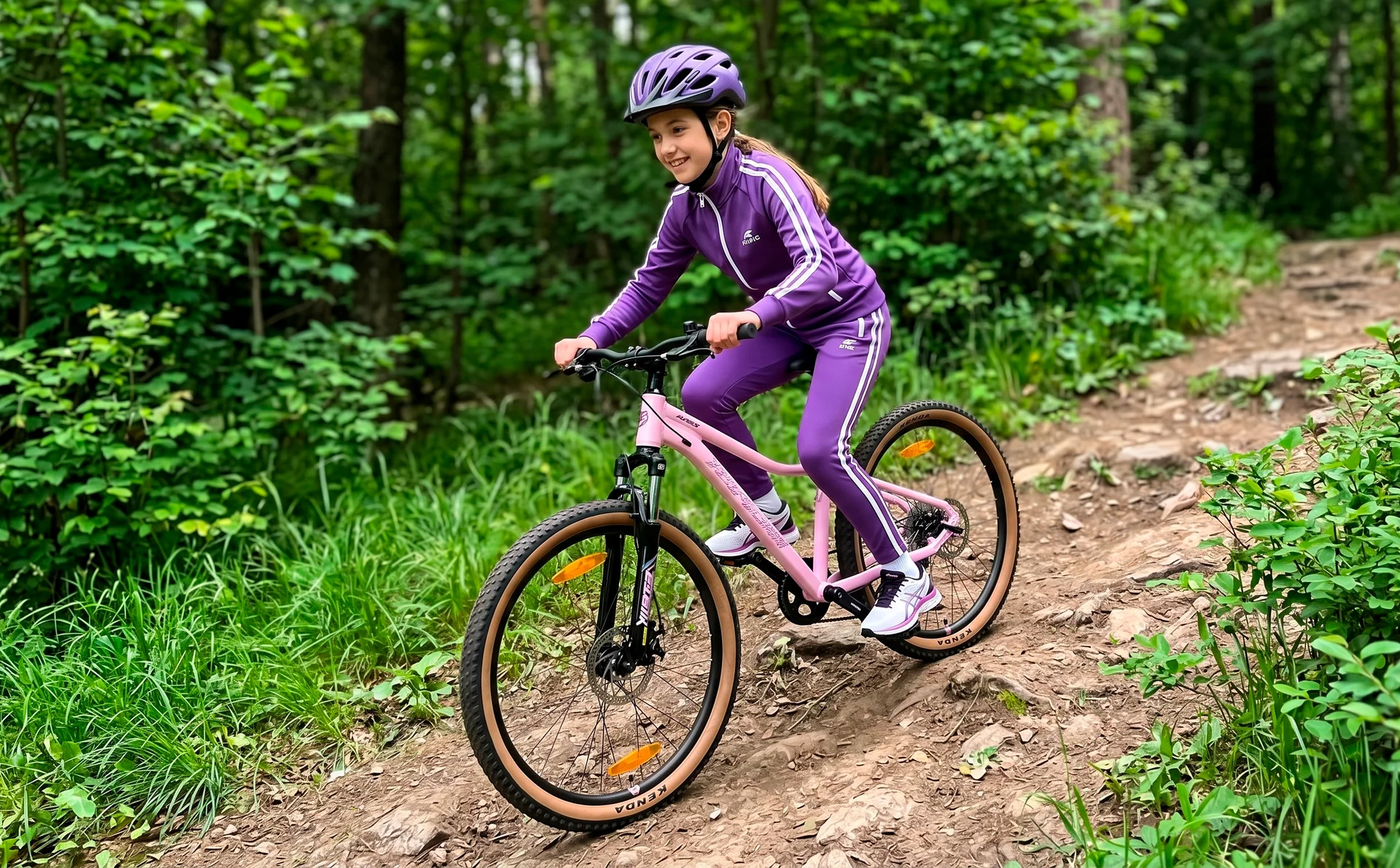Велосипед HORH JOSS JMD 4.0  24" (2025) Pink-Black - миниатюра 4