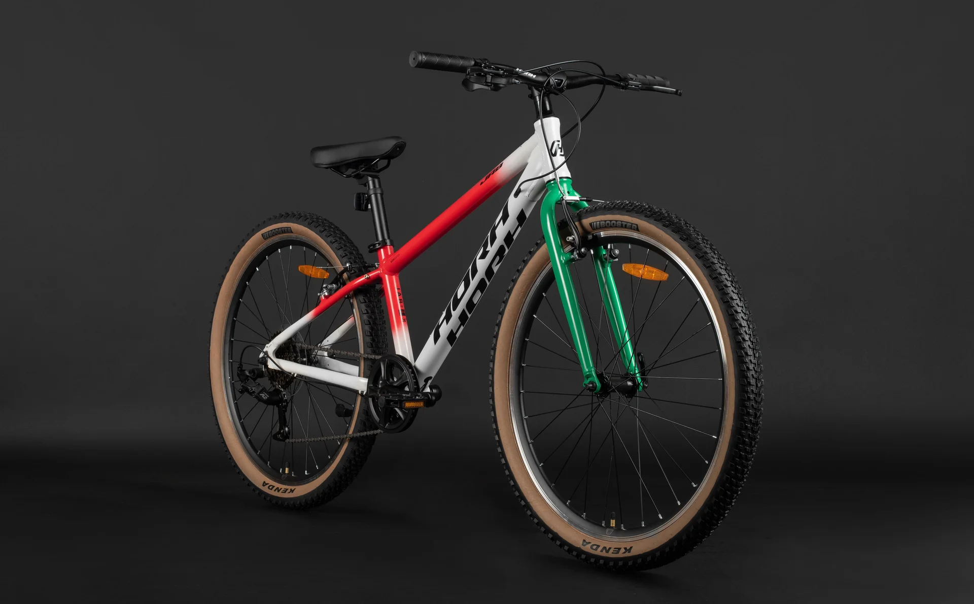 Велосипед HORH JAB JABVB 6.0 26" (2026) White-Red-Green-Black - миниатюра 6