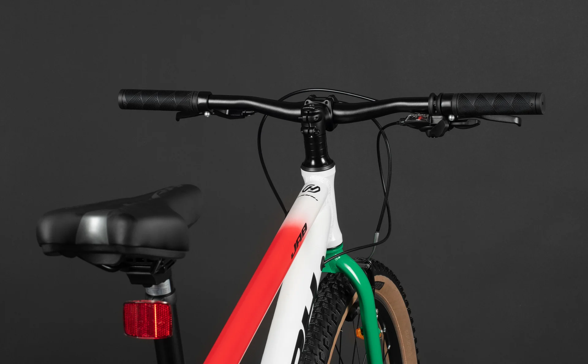 Велосипед HORH JAB JABVB 6.0 26" (2026) White-Red-Green-Black - миниатюра 9