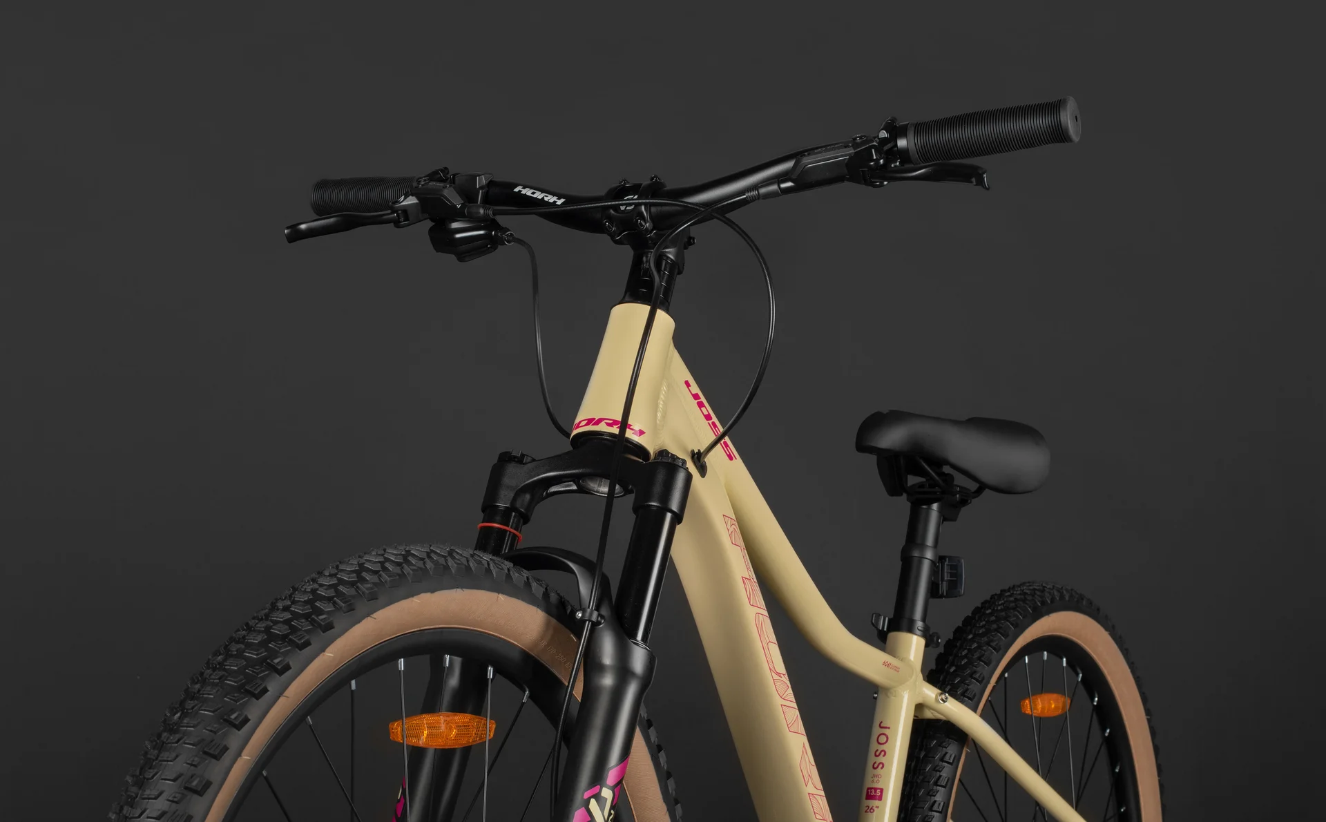 Велосипед HORH JOSS JHD4.0 24" (2025) Beige-Pink - миниатюра 10