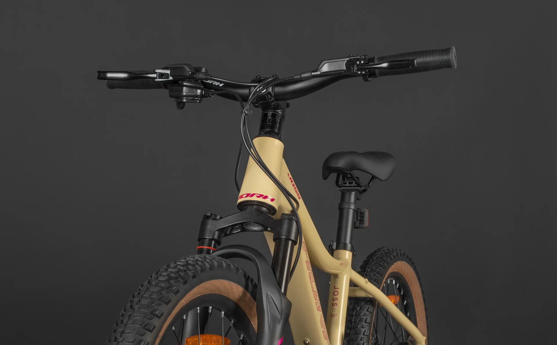 Велосипед HORH JOSS JHD2.0 20" (2025) Beige-Pink - миниатюра 10
