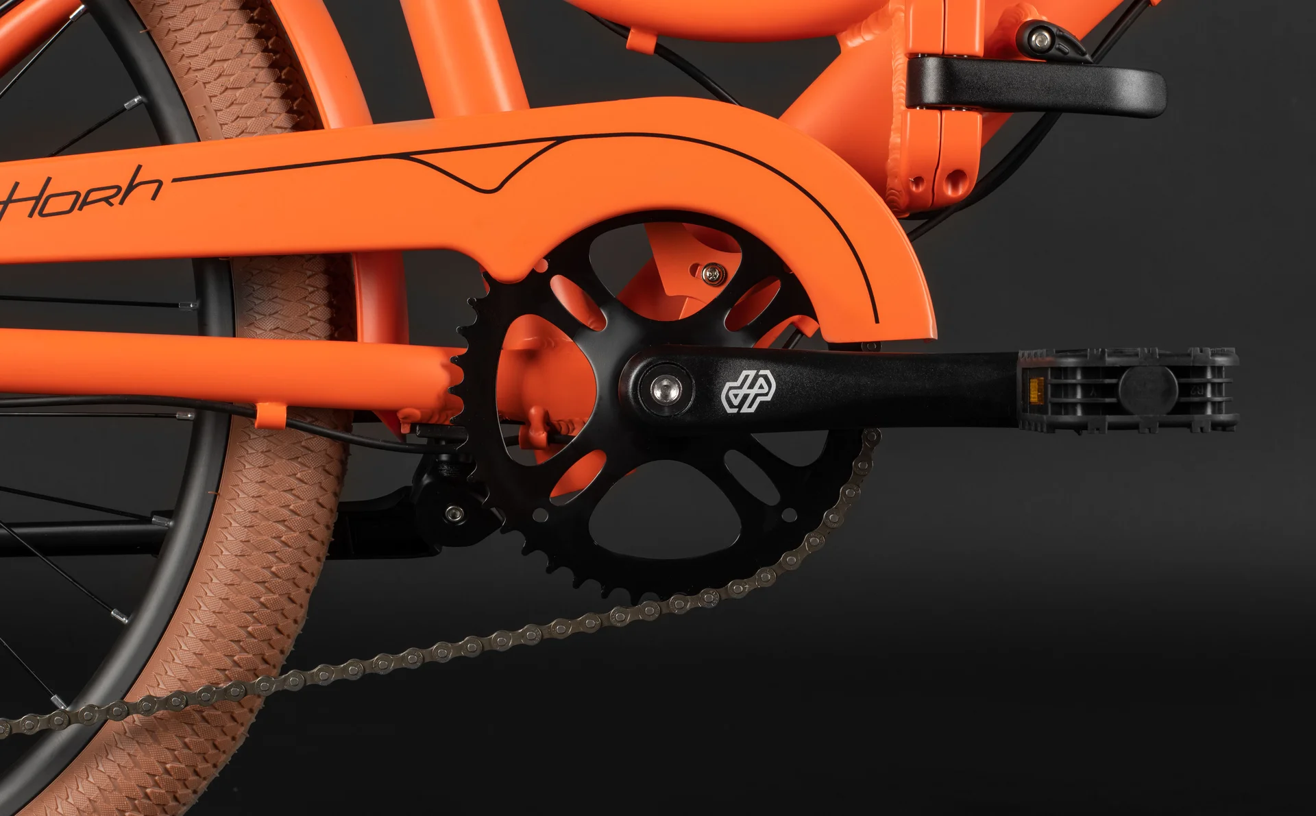 Велосипед HORH KAYO HKAYO24RD8D 24" (2025) Orange - миниатюра 11