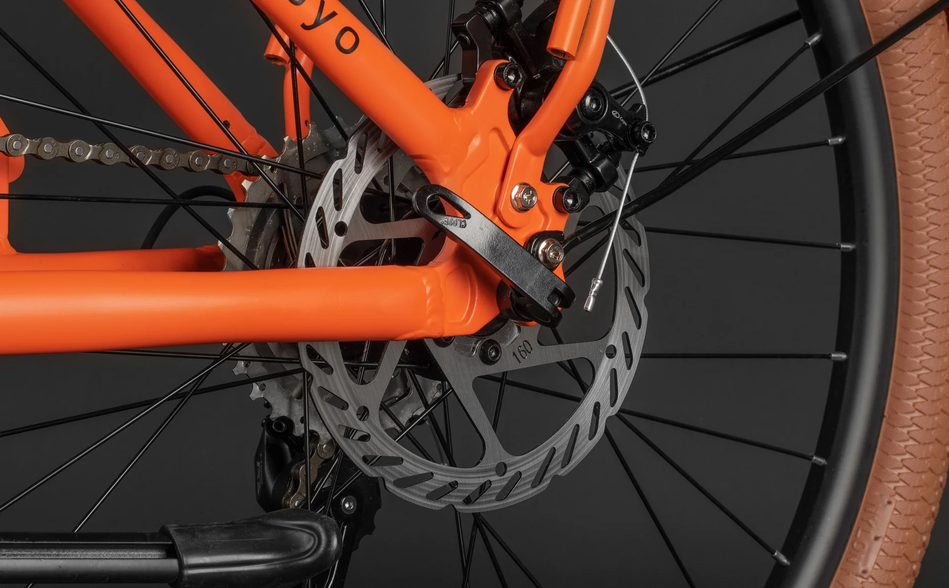Велосипед HORH KAYO HKAYO24RD8D 24" (2025) Orange - миниатюра 13