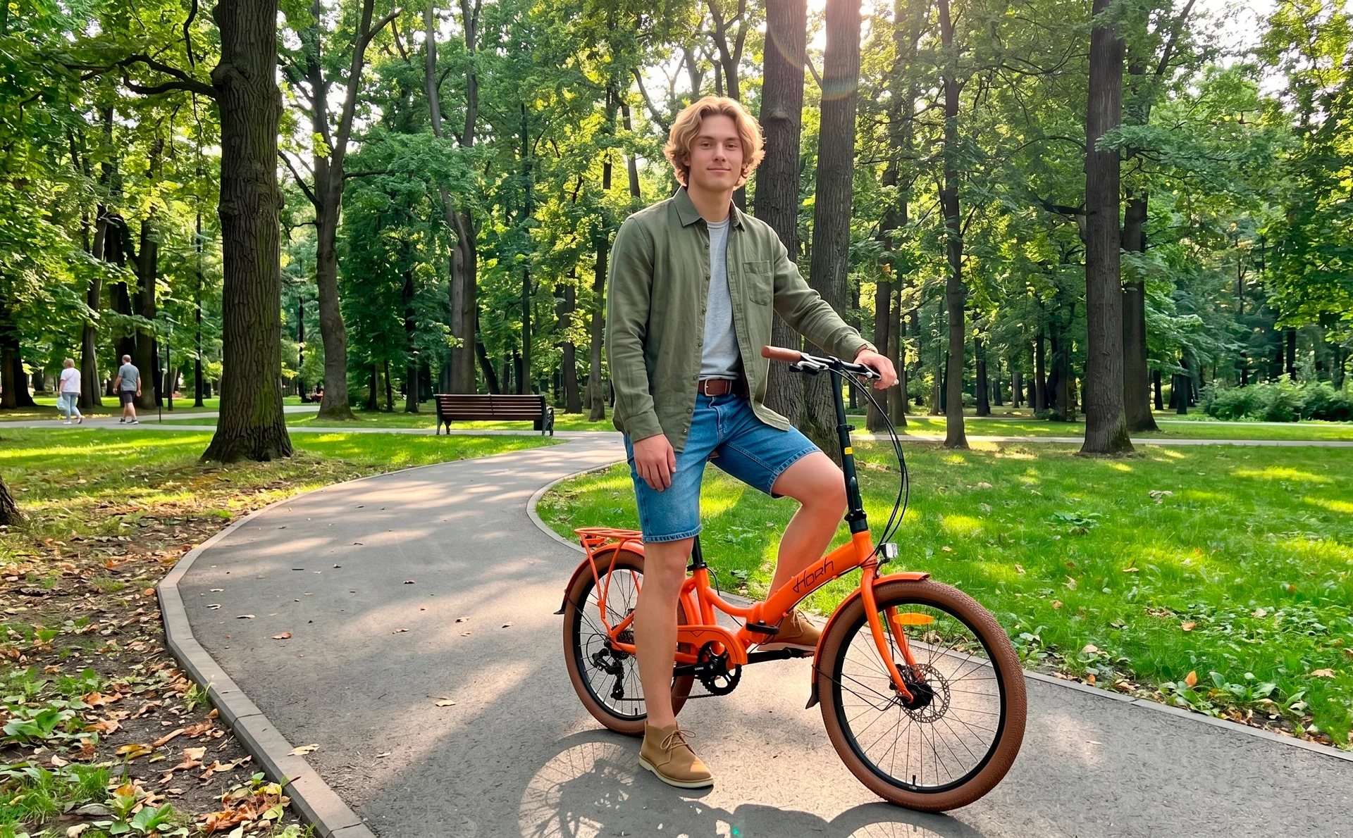 Велосипед HORH KAYO HKAYO24RD8D 24" (2025) Orange - миниатюра 3