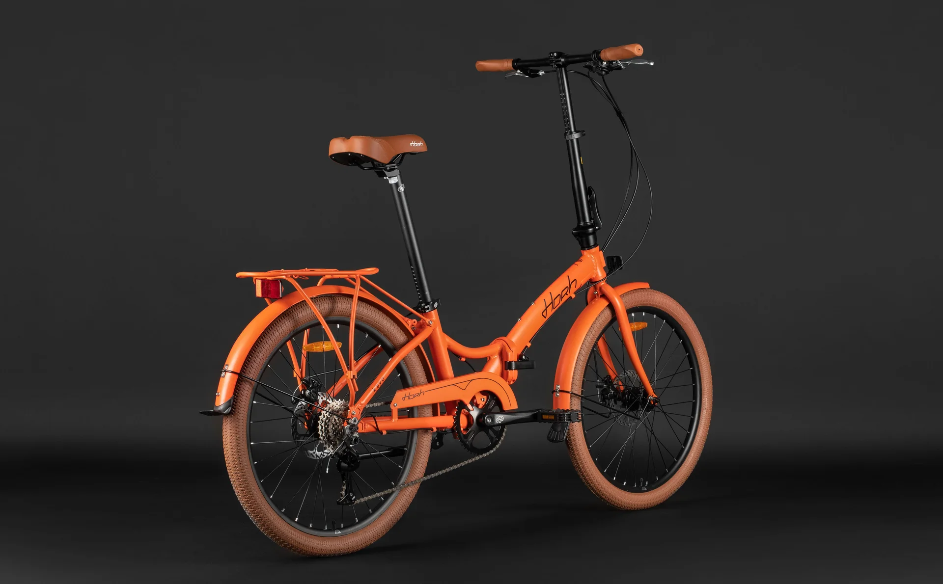 Велосипед HORH KAYO HKAYO24RD8D 24" (2025) Orange - миниатюра 7