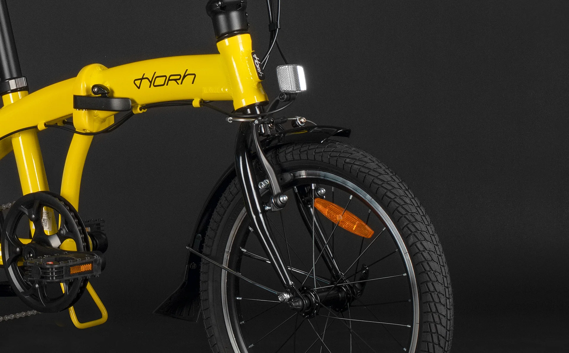 Велосипед HORH NEMO 18" (2026) Yellow - миниатюра 9
