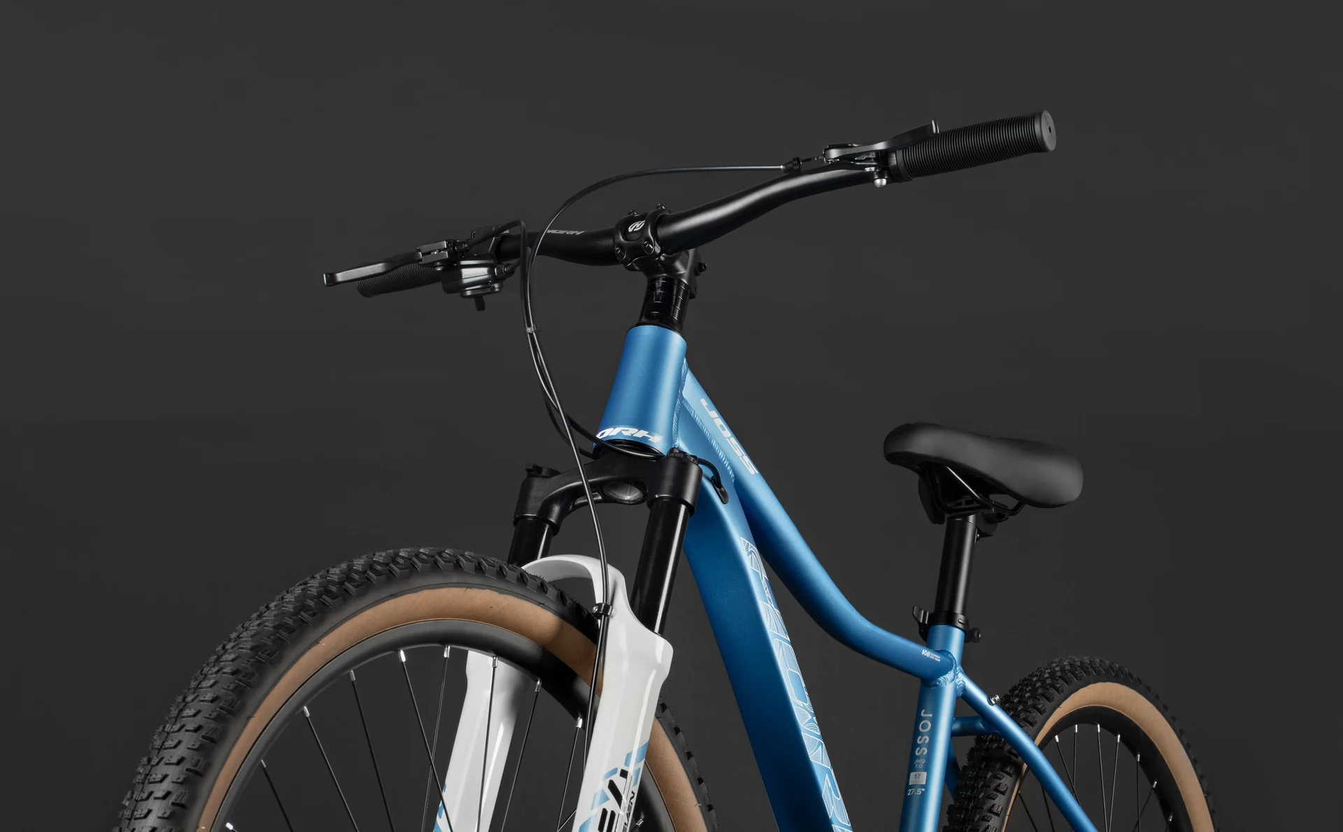 Велосипед HORH JOSS JMD7.0 27,5" (2025) Grey-Blue-White - миниатюра 10