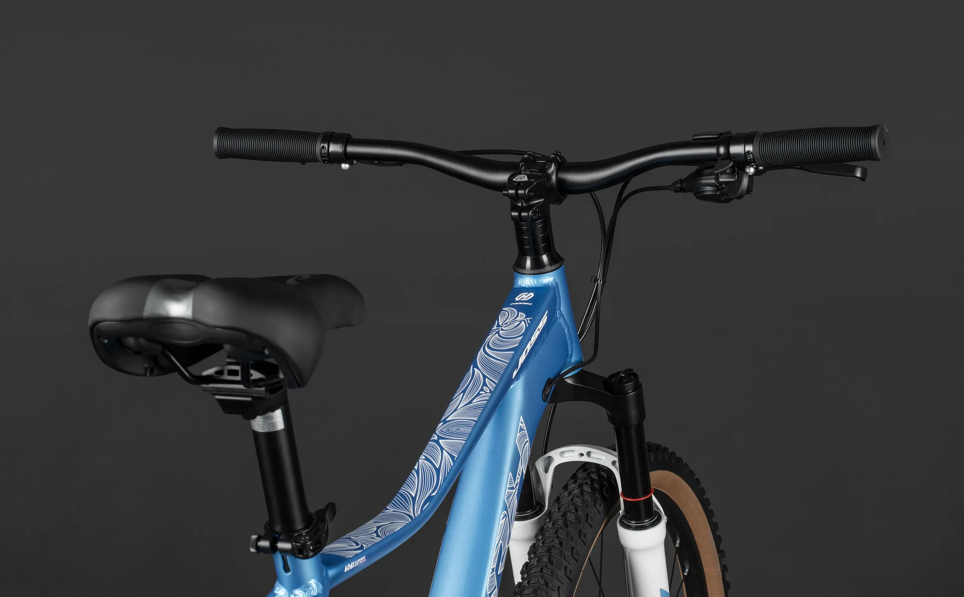 Велосипед HORH JOSS JMD7.0 27,5" (2025) Grey-Blue-White - миниатюра 9