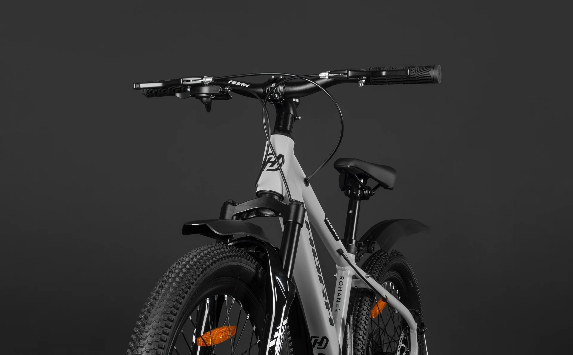 Велосипед HORH ROHAN RMD2.0 20" (2026) WHITE BLACK - миниатюра 10