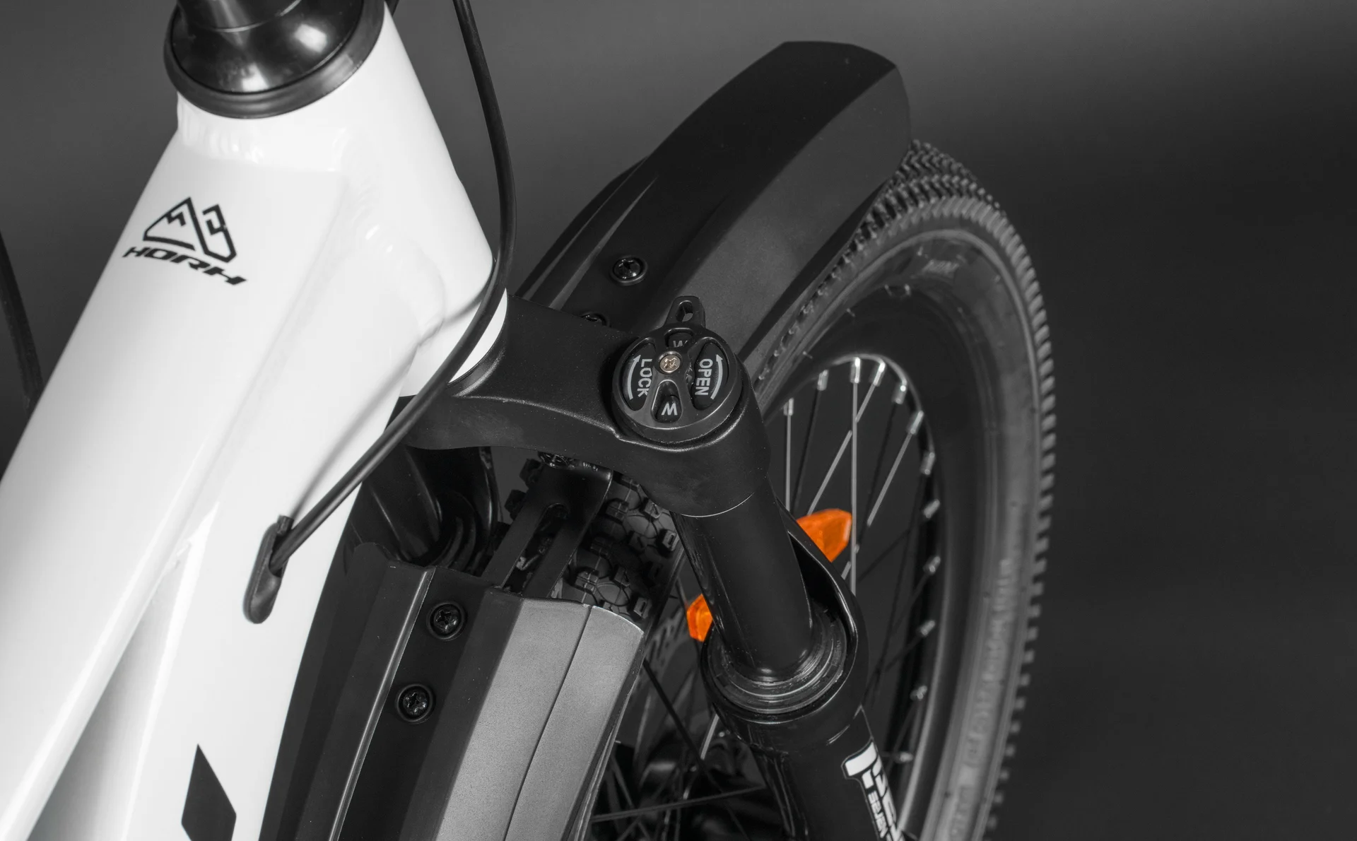 Велосипед HORH ROHAN RMD2.0 20" (2026) WHITE BLACK - миниатюра 12