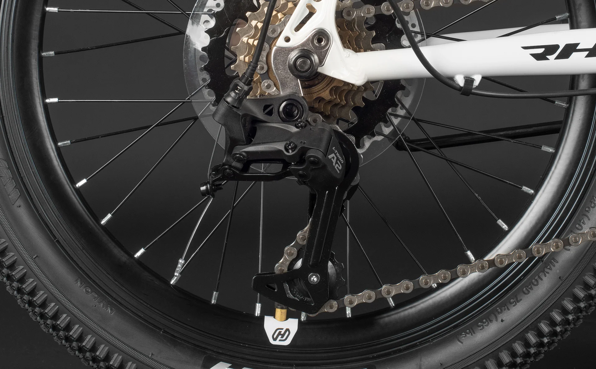Велосипед HORH ROHAN RMD2.0 20" (2026) WHITE BLACK - миниатюра 15