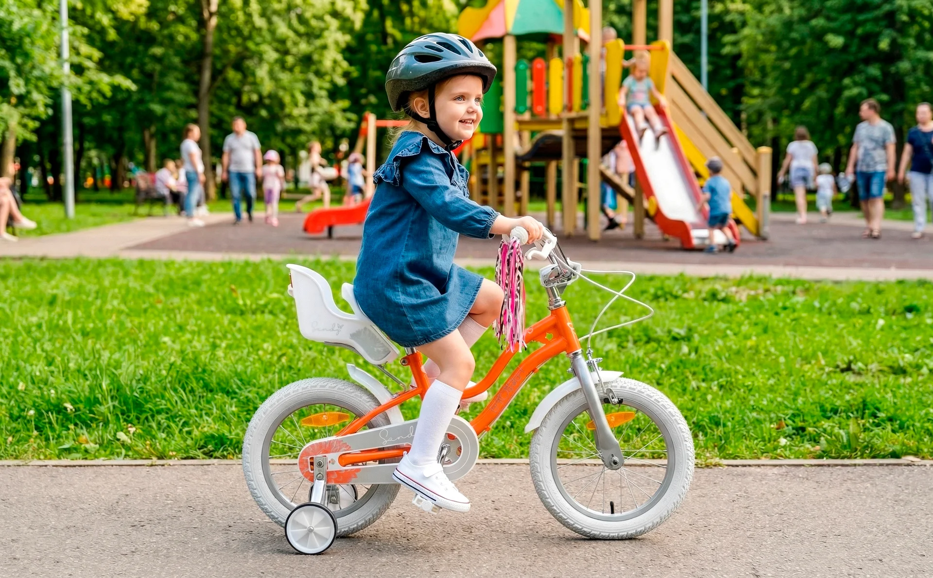 Велосипед HORH SANDY 14 (2026) Peach-White - миниатюра 2
