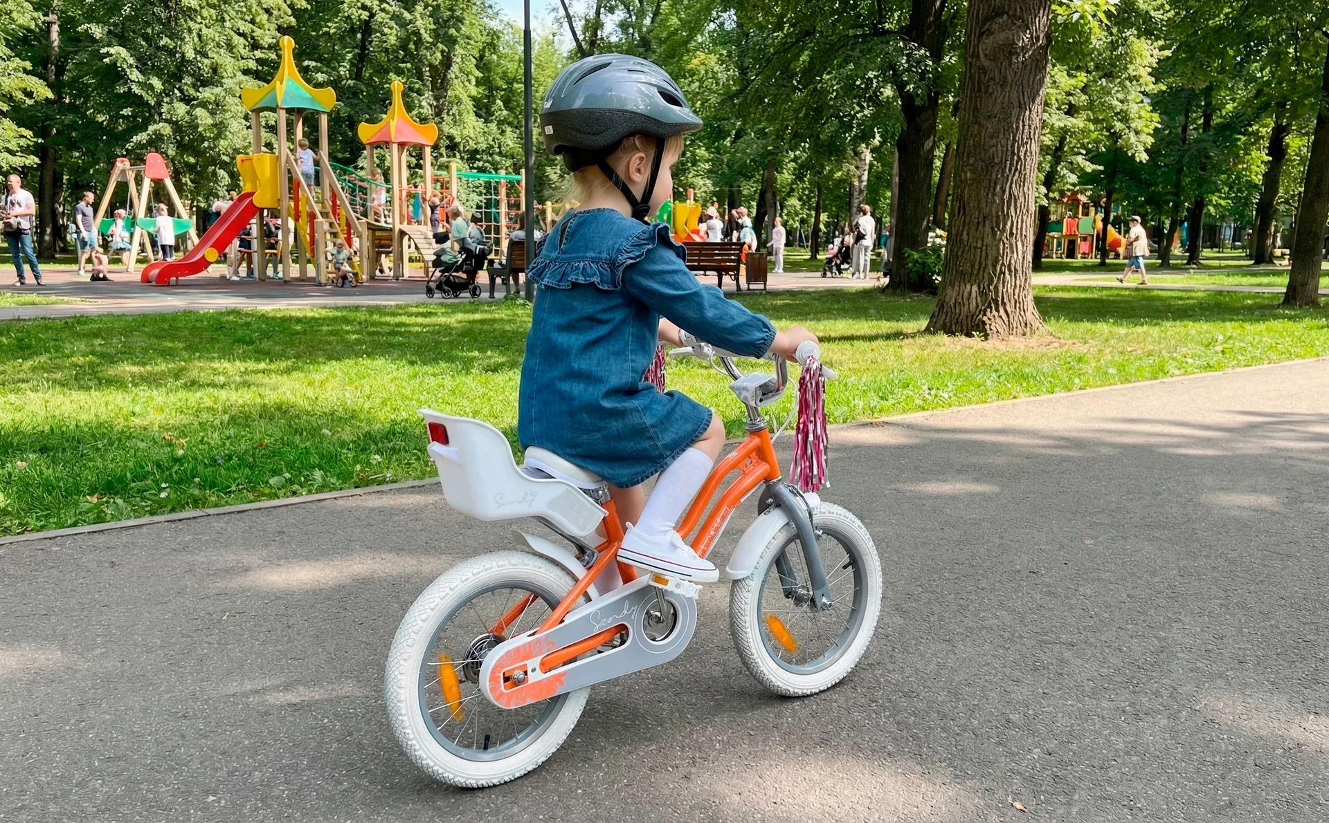 Велосипед HORH SANDY 14 (2026) Peach-White - миниатюра 4