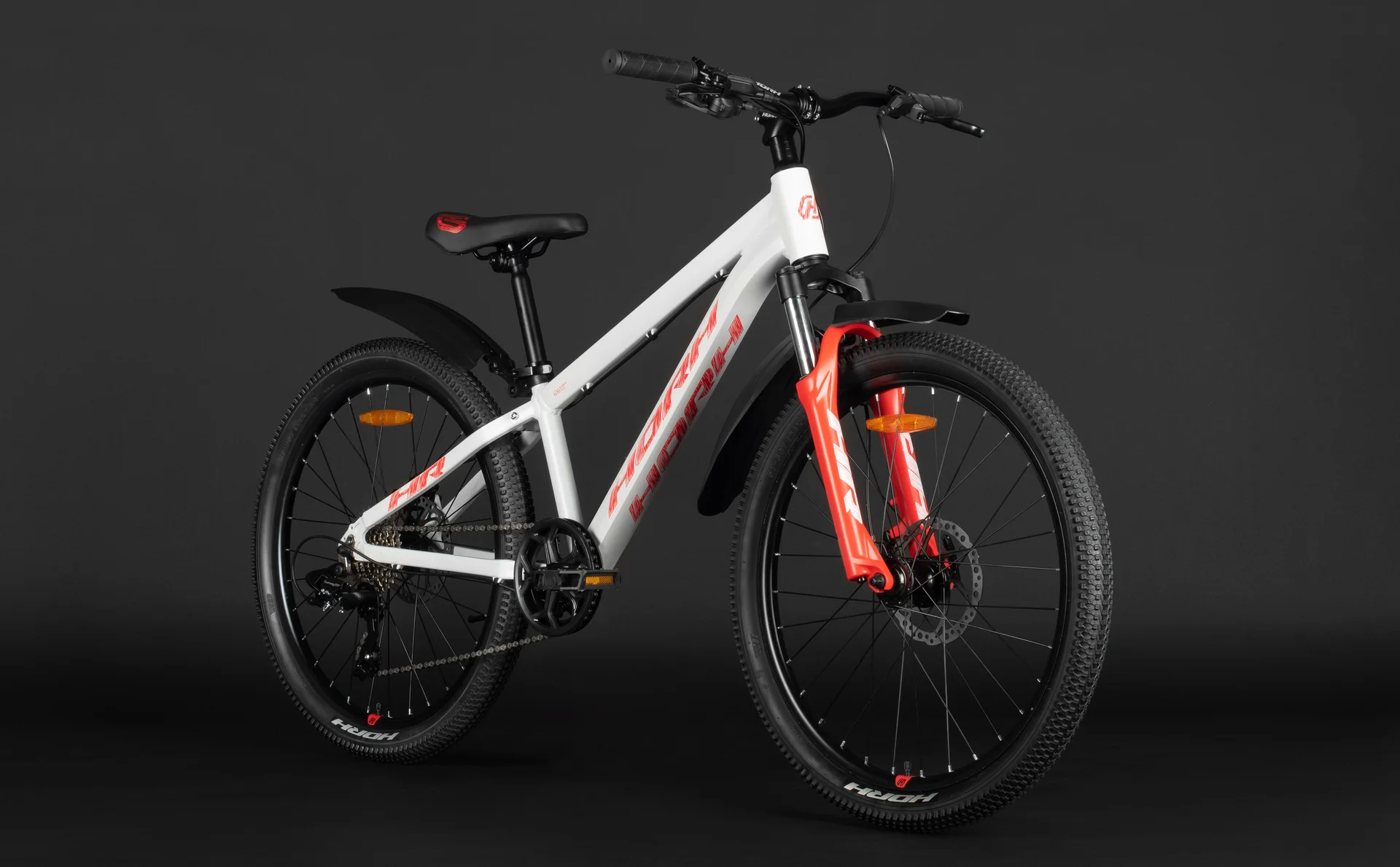 Велосипед HORH TONY HTYHD 4.2 24" (2026) White-Orange - миниатюра 6