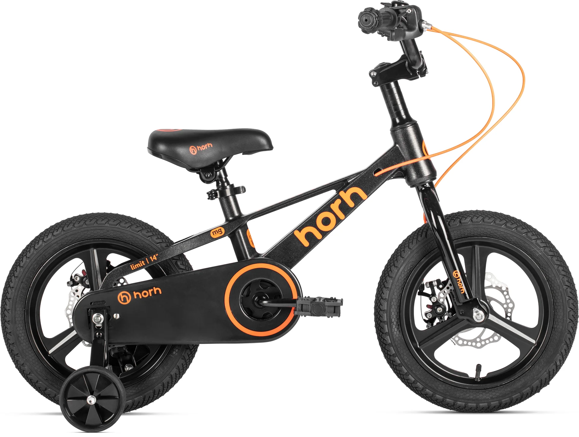 Велосипед HORH LIMIT 14 (2026) Black-Orange - изображение 1