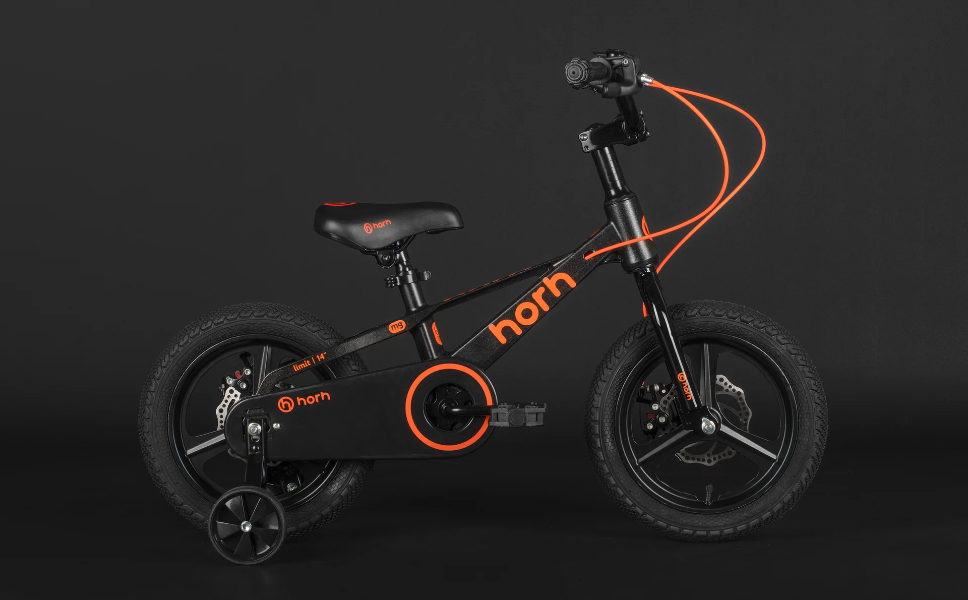 Велосипед HORH LIMIT 14 (2026) Black-Orange - миниатюра 5