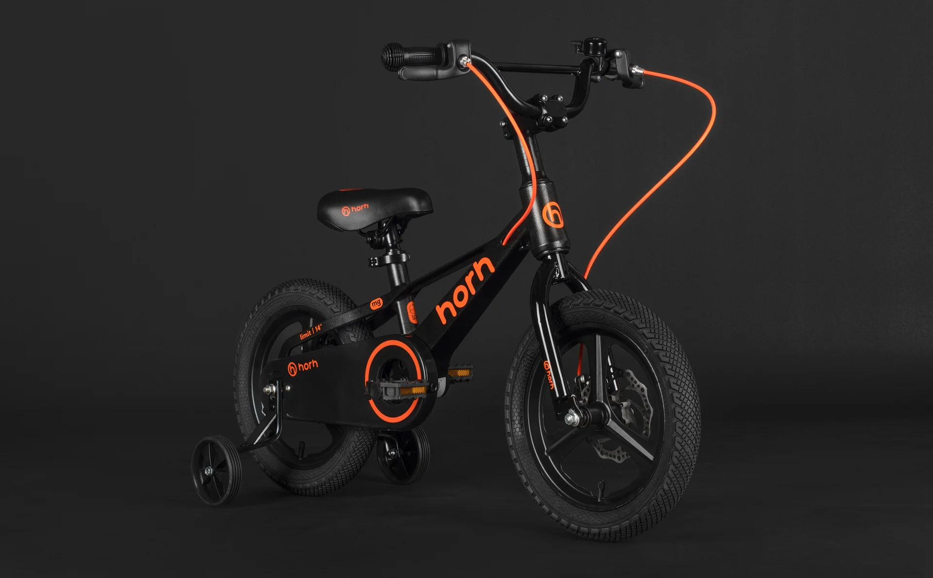 Велосипед HORH LIMIT 14 (2026) Black-Orange - миниатюра 6