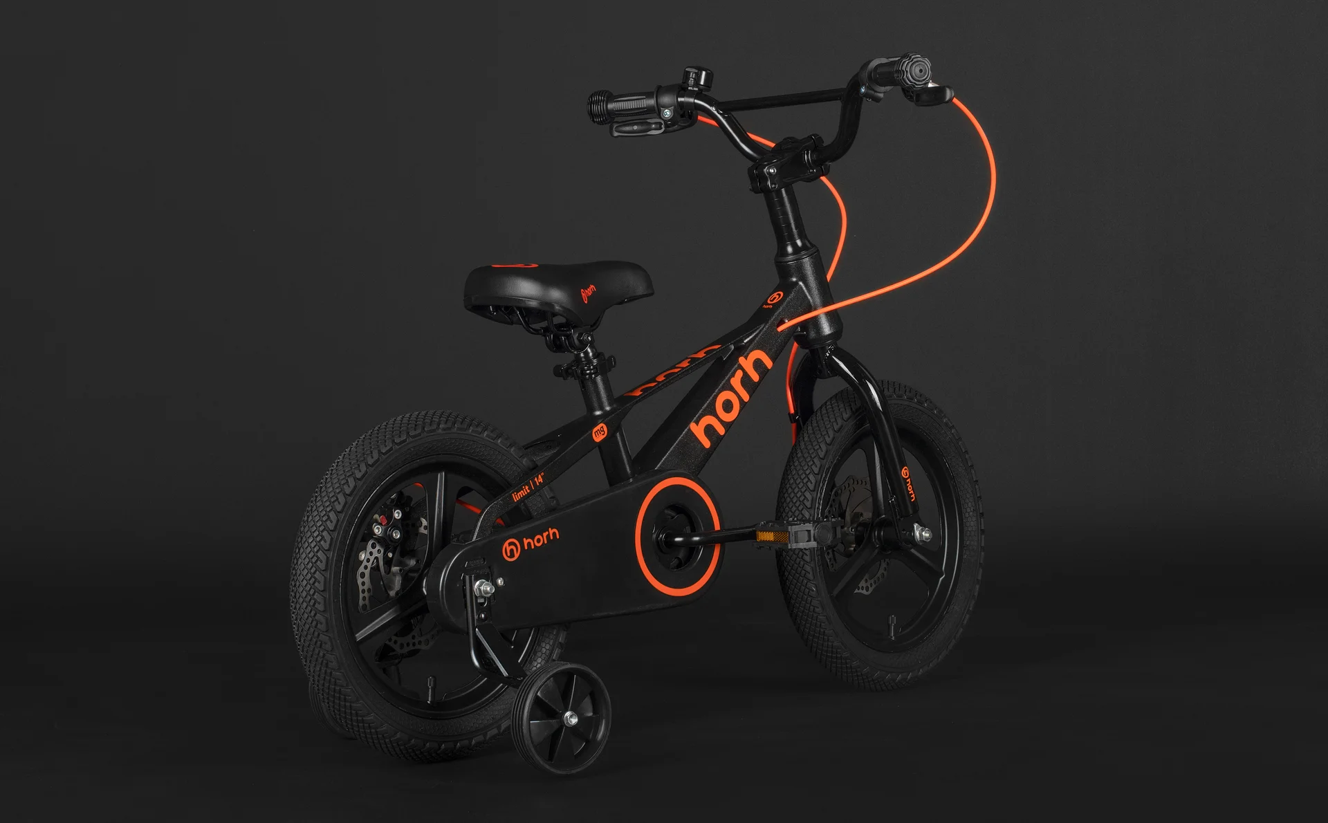 Велосипед HORH LIMIT 14 (2026) Black-Orange - миниатюра 7