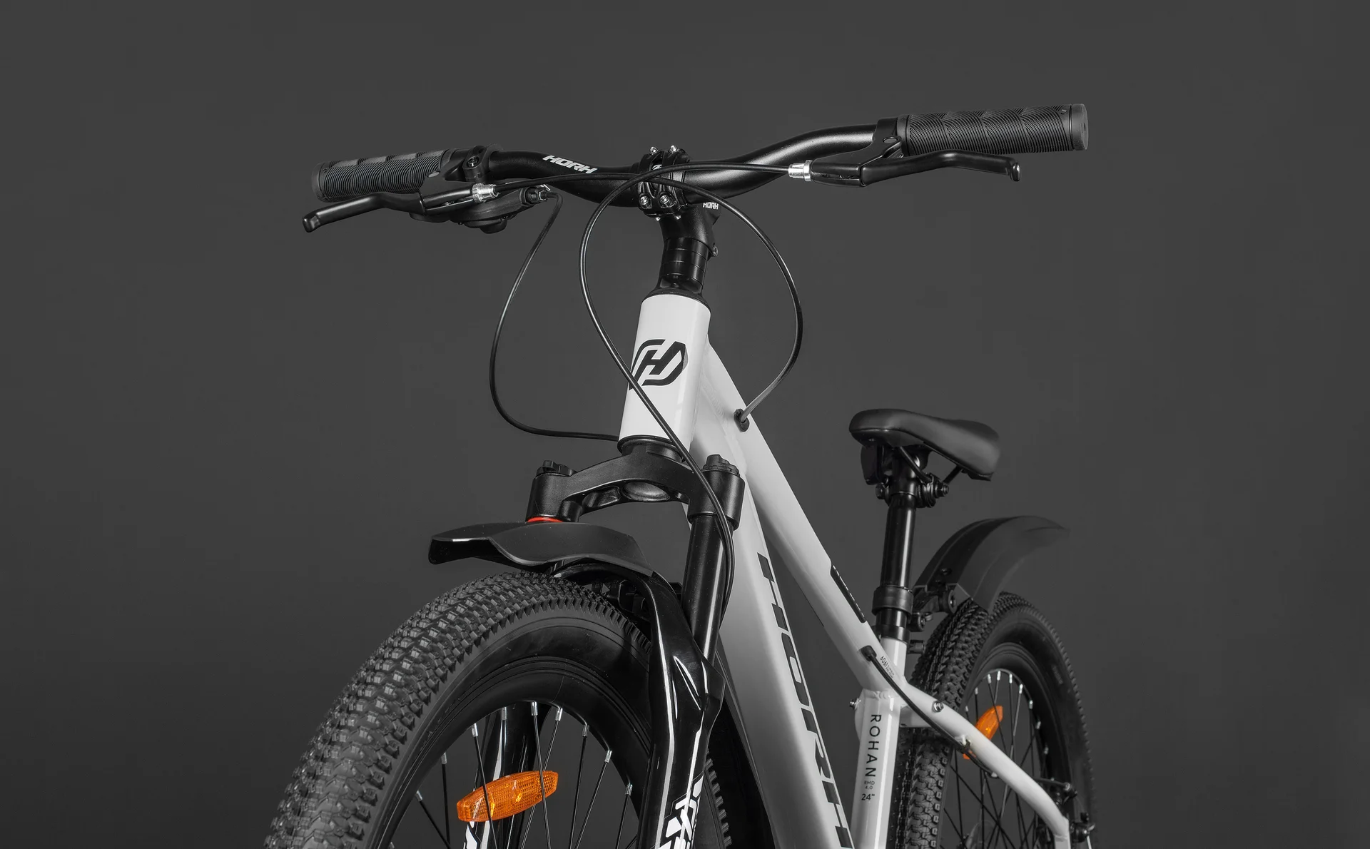 Велосипед HORH ROHAN RMD4.0 24" (2026) WHITE BLACK - миниатюра 10