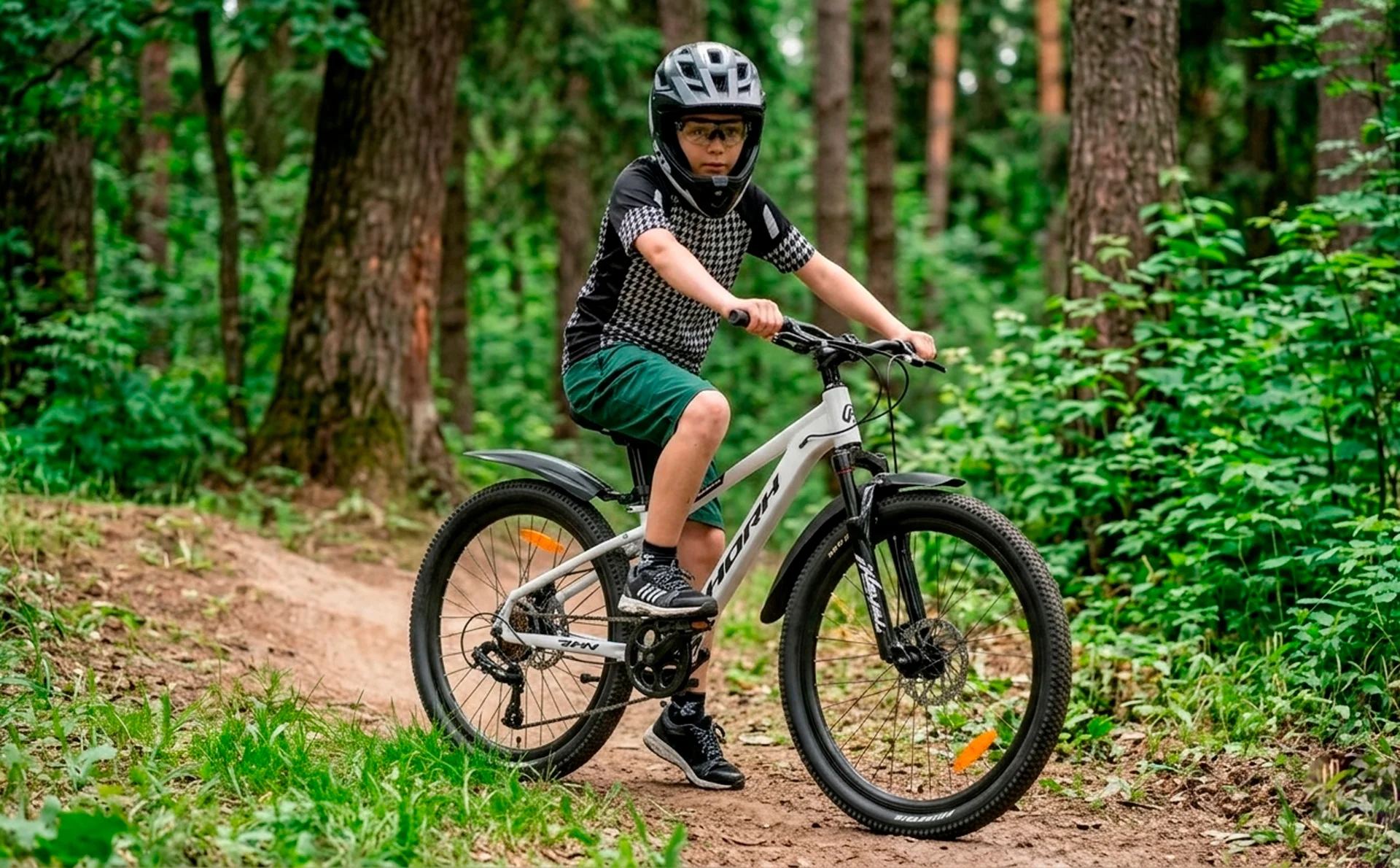 Велосипед HORH ROHAN RMD4.0 24" (2026) WHITE BLACK - миниатюра 3