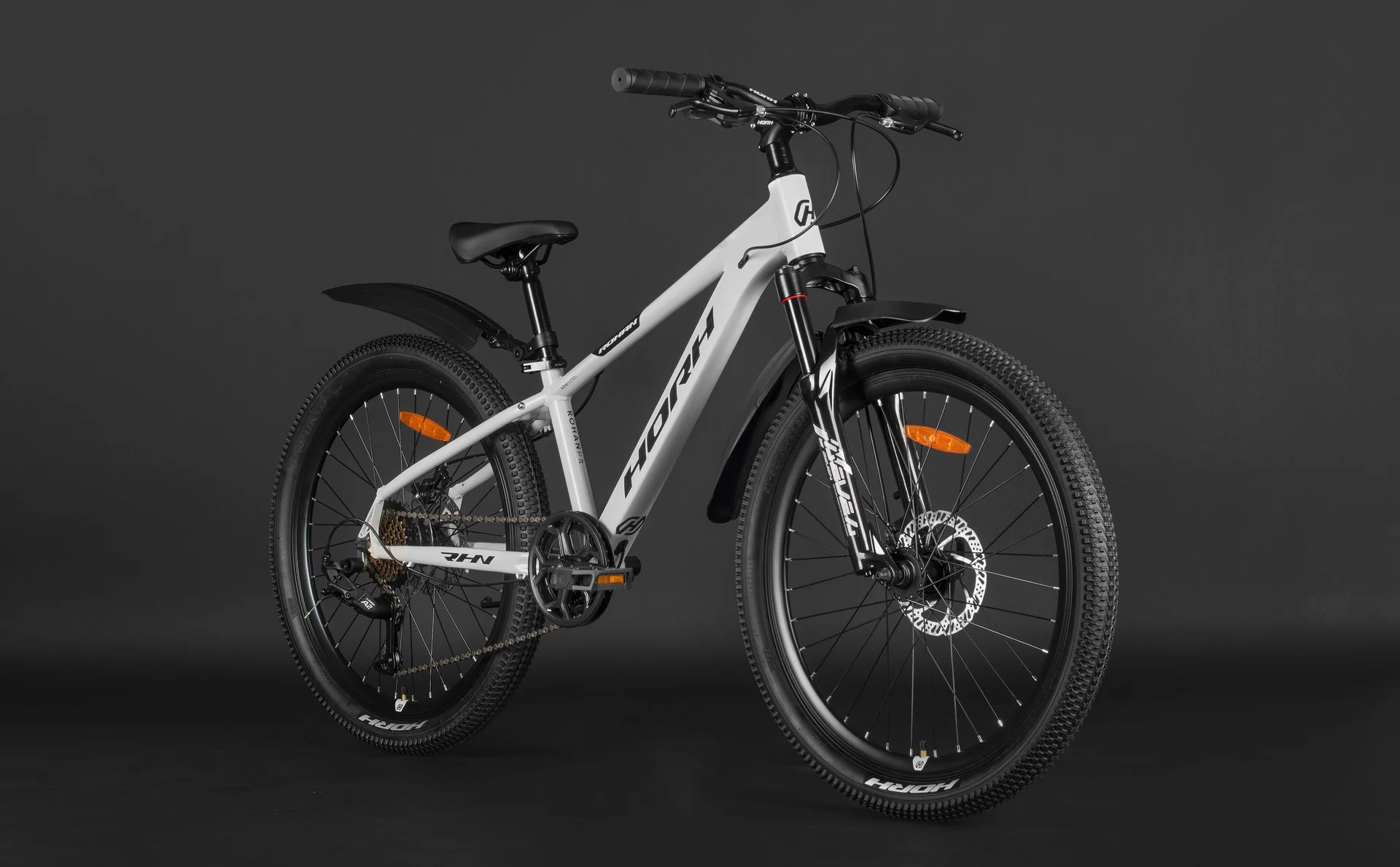 Велосипед HORH ROHAN RMD4.0 24" (2026) WHITE BLACK - миниатюра 6