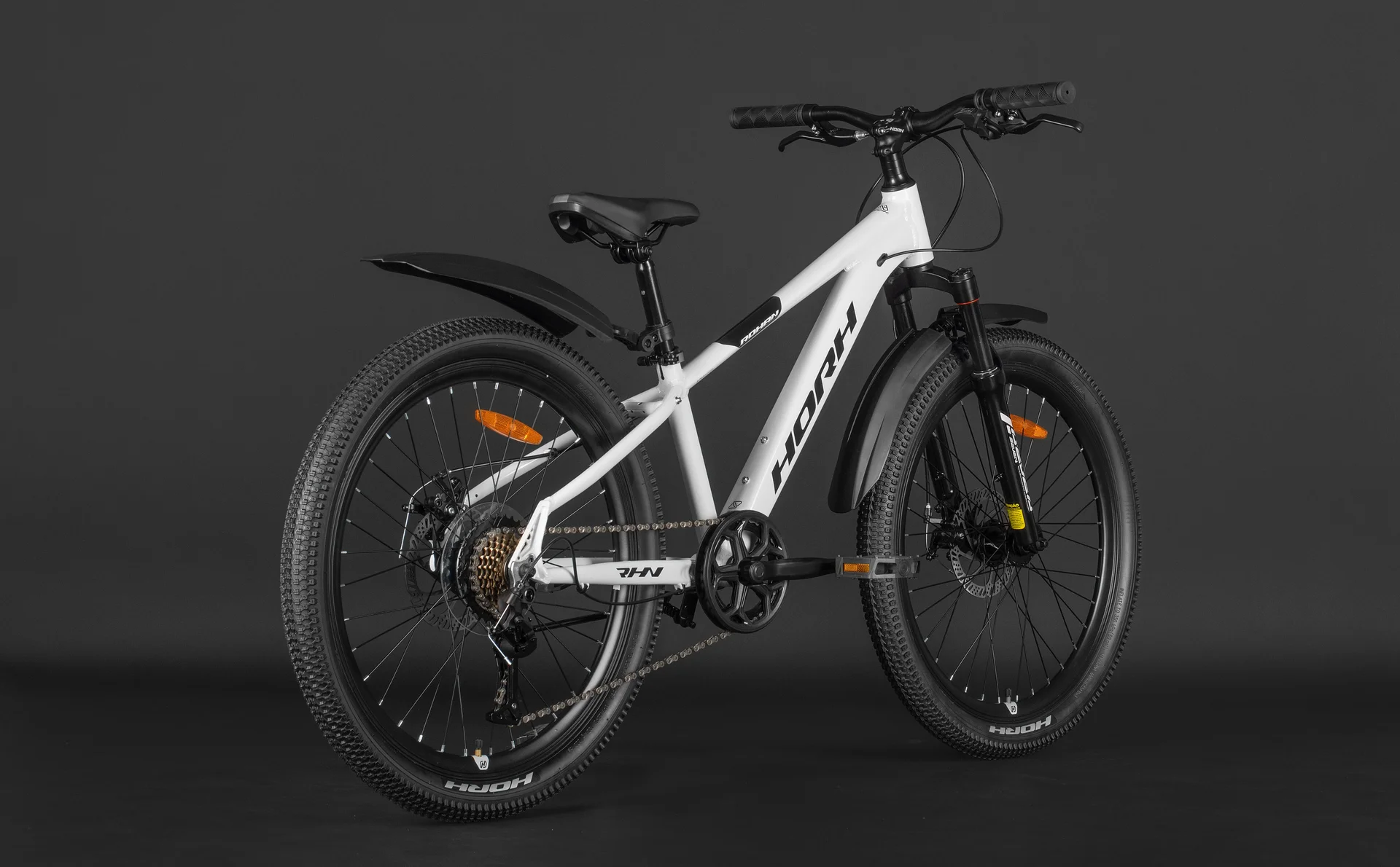 Велосипед HORH ROHAN RMD4.0 24" (2026) WHITE BLACK - миниатюра 7