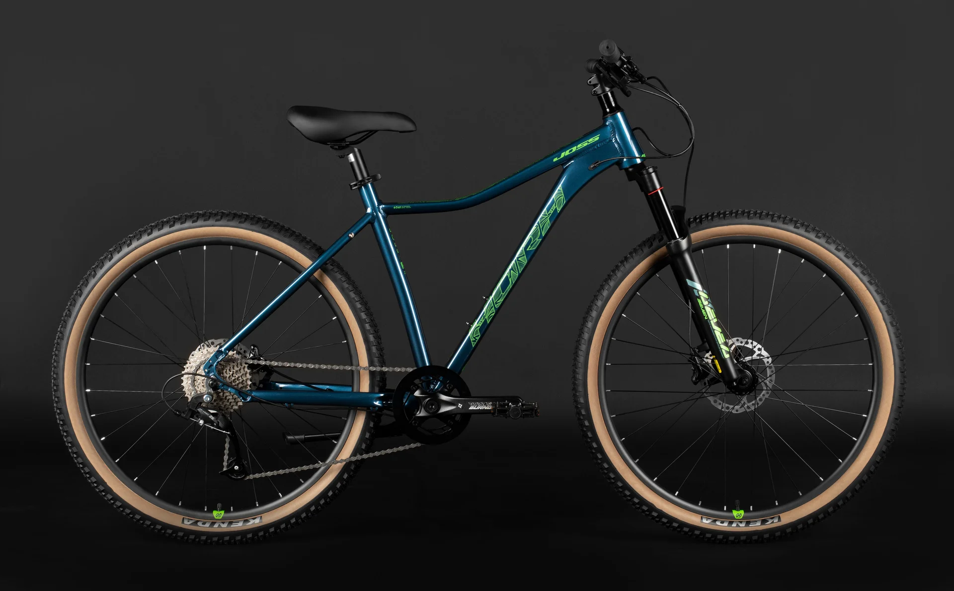 Велосипед HORH JOSS JHD 7.0 27,5" (2025) Black-Green - миниатюра 5