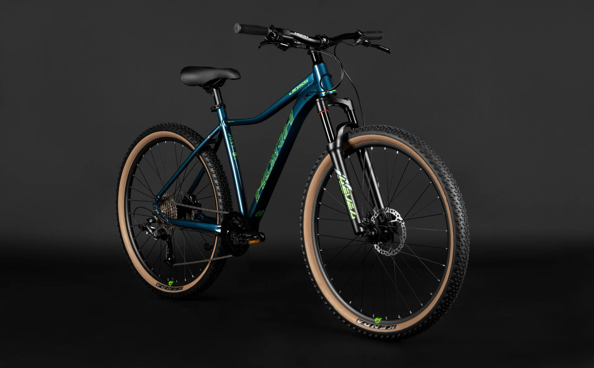 Велосипед HORH JOSS JHD 7.0 27,5" (2025) Black-Green - миниатюра 6
