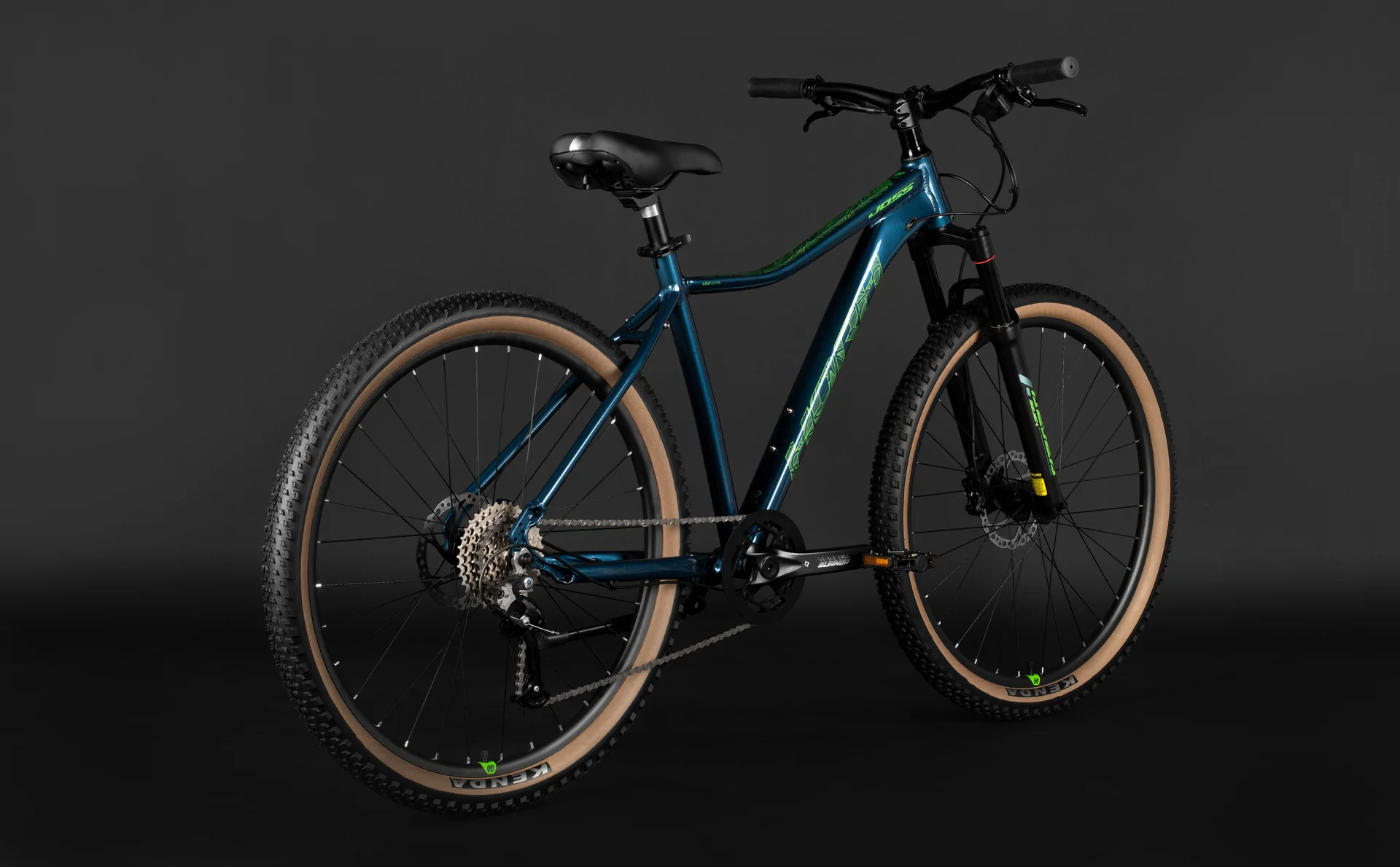 Велосипед HORH JOSS JHD 7.0 27,5" (2025) Black-Green - миниатюра 7