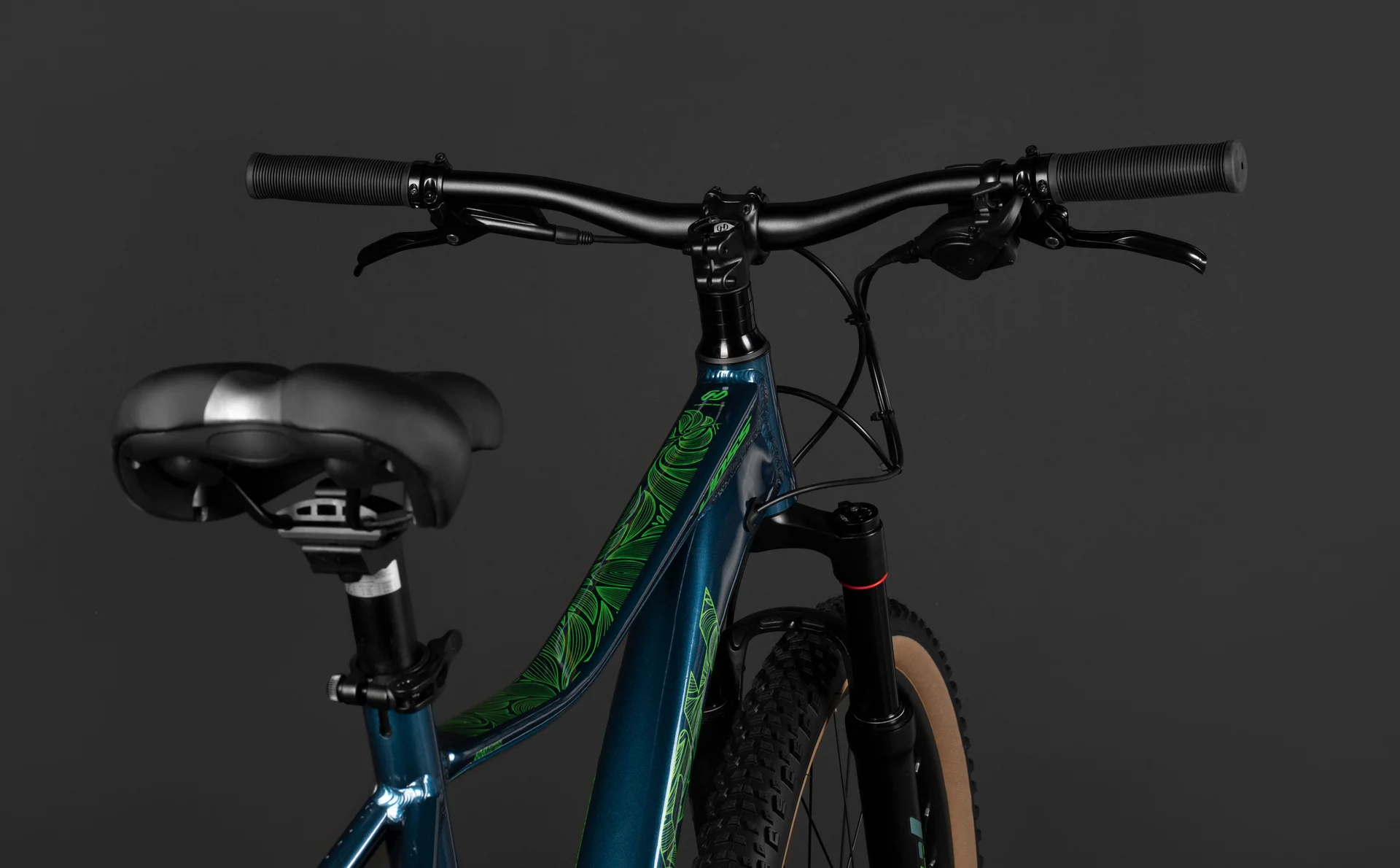 Велосипед HORH JOSS JHD 7.0 27,5" (2025) Black-Green - миниатюра 9