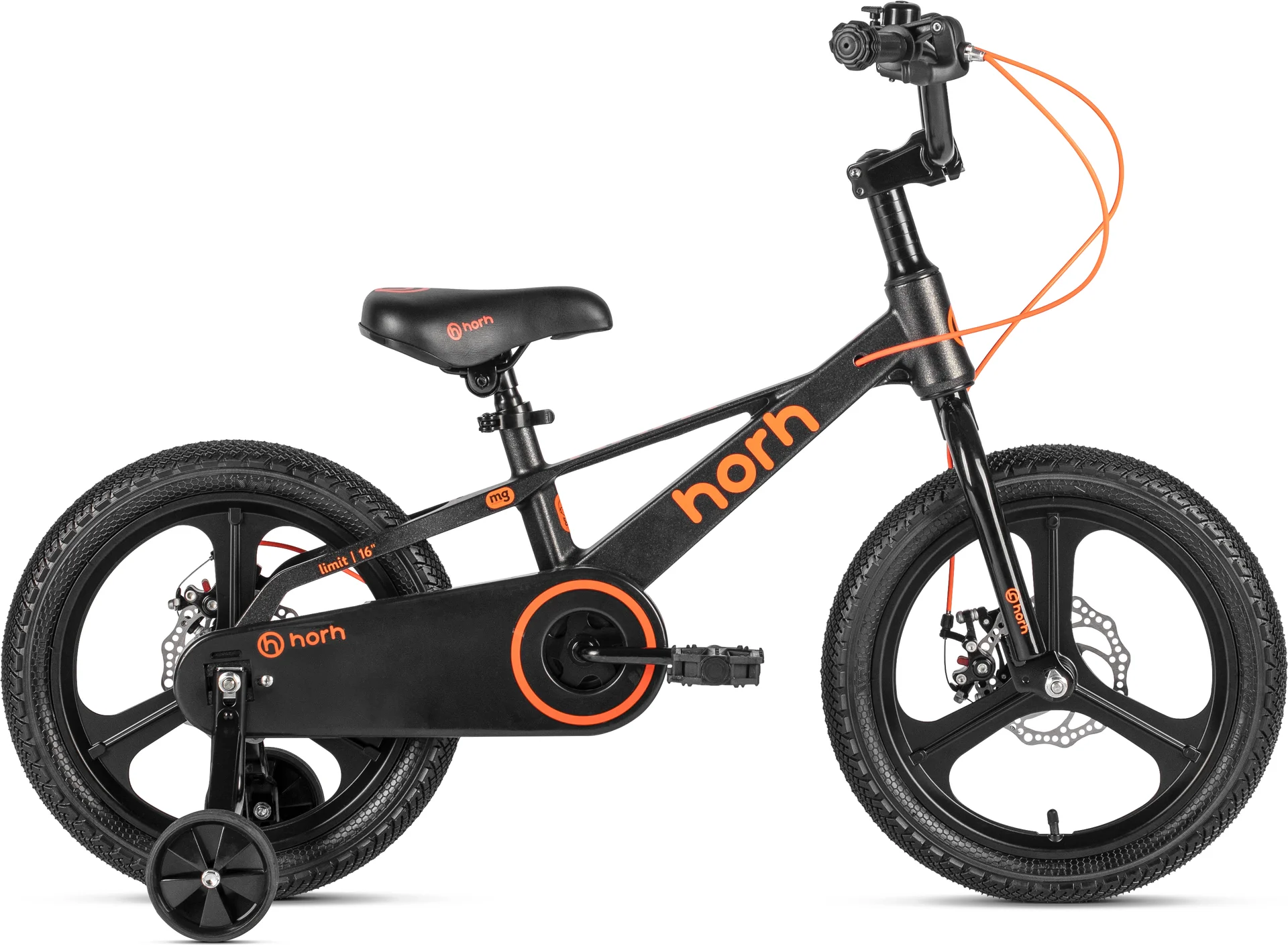 Велосипед HORH LIMIT 16 (2026) Black-Orange - изображение 1