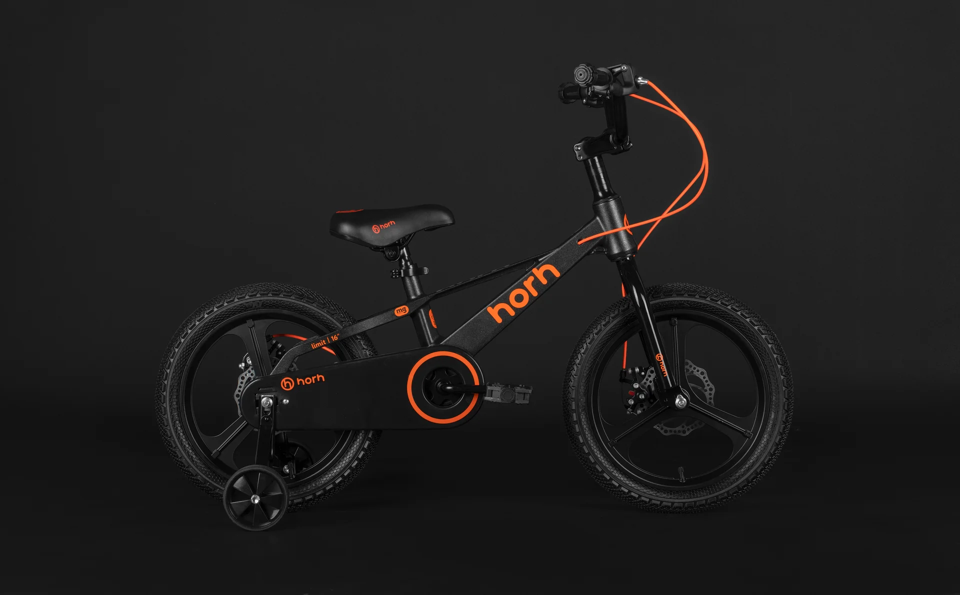Велосипед HORH LIMIT 16 (2026) Black-Orange - миниатюра 5