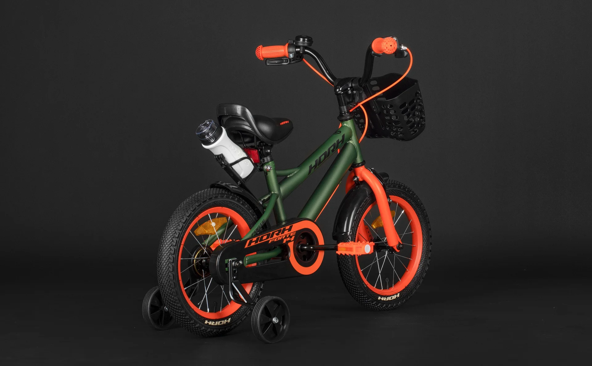 Велосипед HORH FORTE 14 (2026) Green-Orange - миниатюра 7