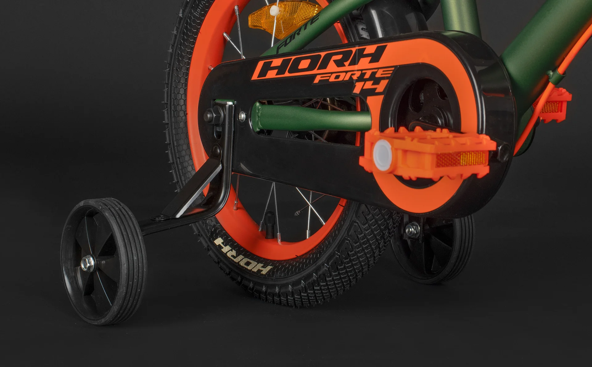 Велосипед HORH FORTE 14 (2026) Green-Orange - миниатюра 8