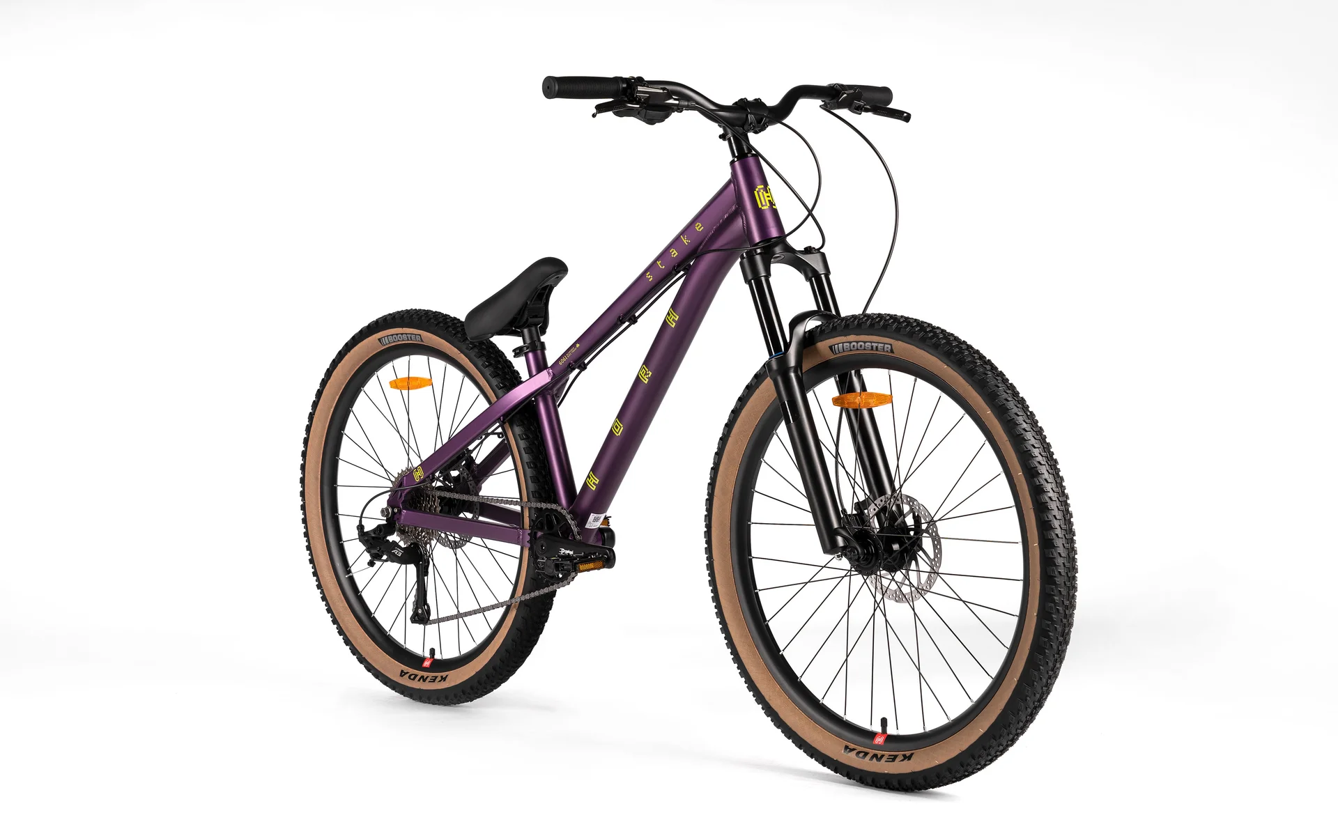 Велосипед HORH STAKE 6.1 26" (2026) Purple-Black-Citrus - миниатюра 5