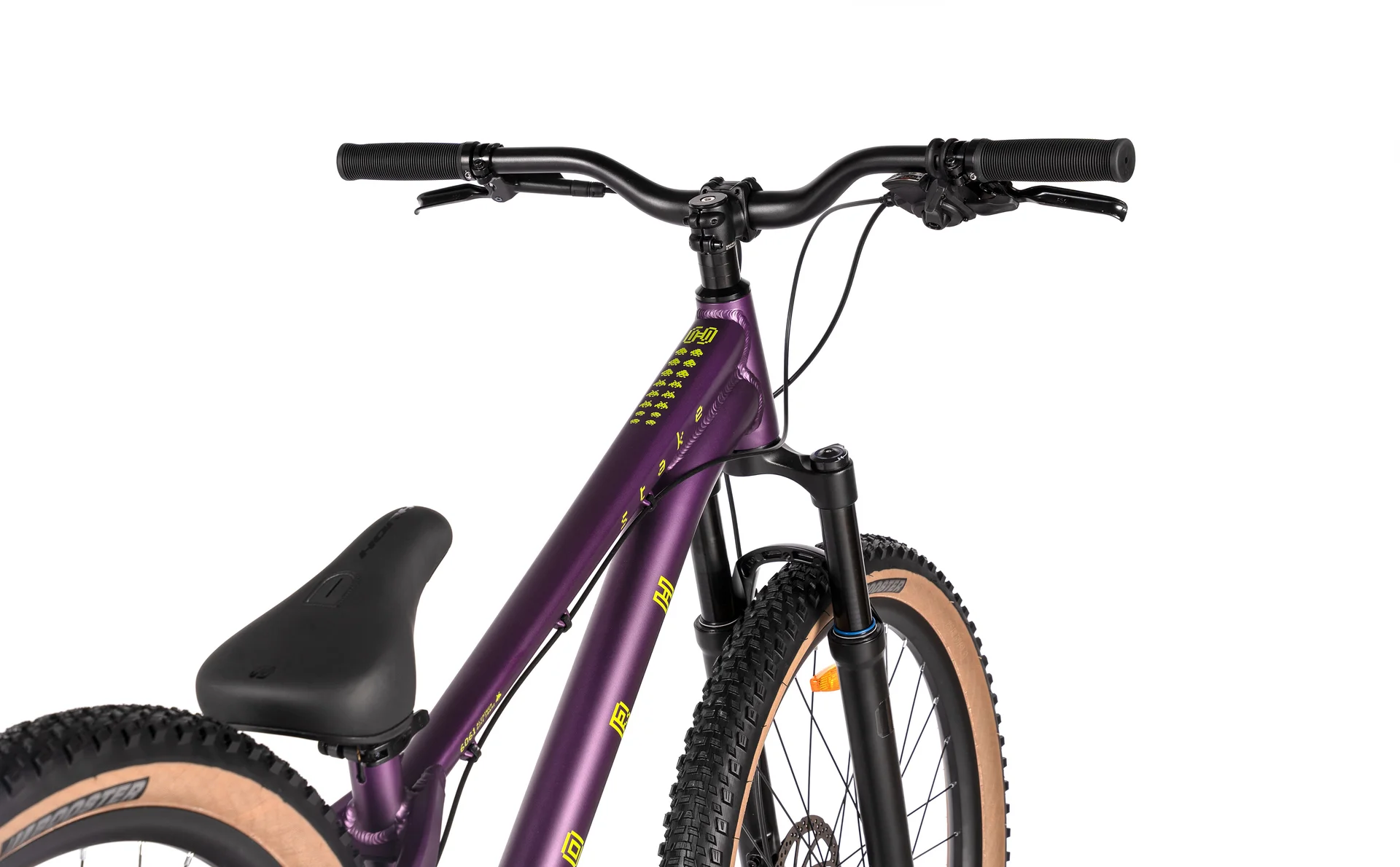 Велосипед HORH STAKE 6.1 26" (2026) Purple-Black-Citrus - миниатюра 8