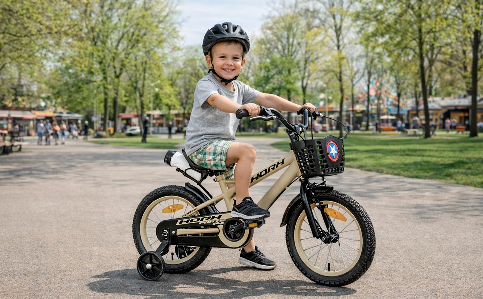 Велосипед HORH FORTE 14 (2026) Beige-Black - миниатюра 2